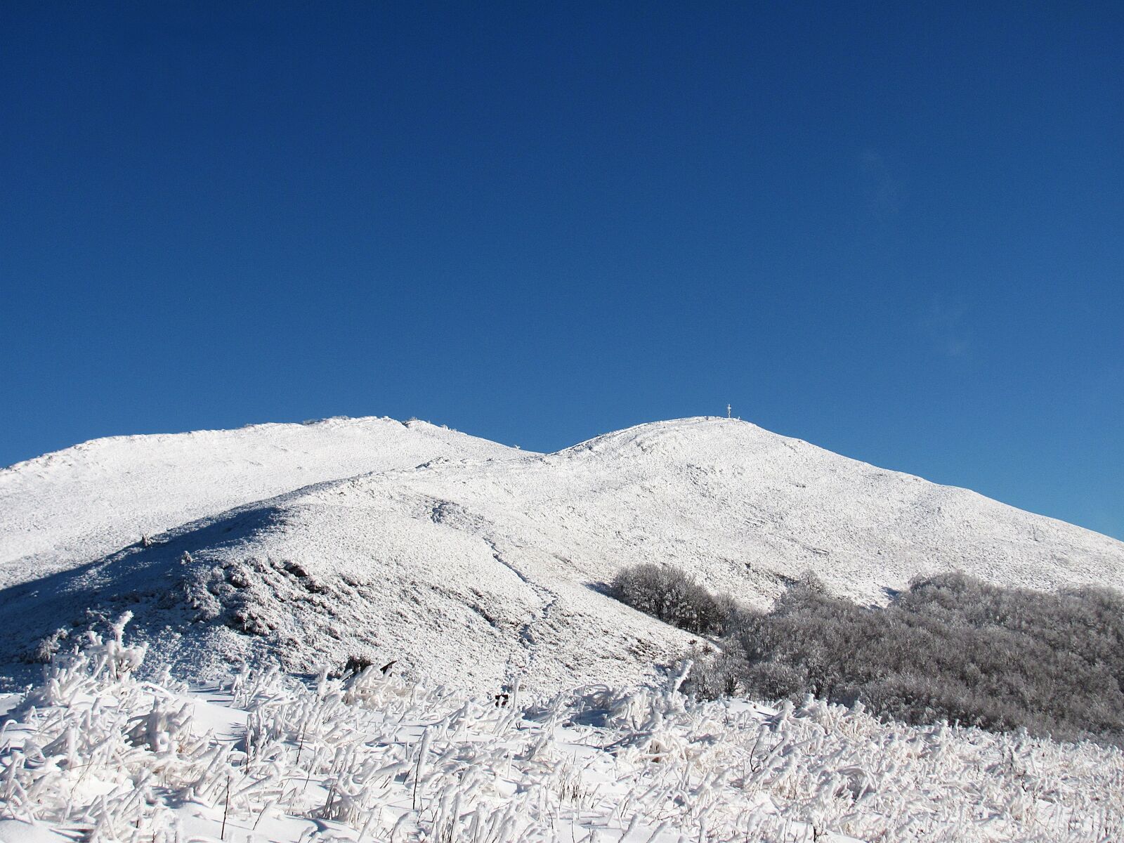 Canon PowerShot SX120 IS sample photo. Mountains, landscape, winter photography
