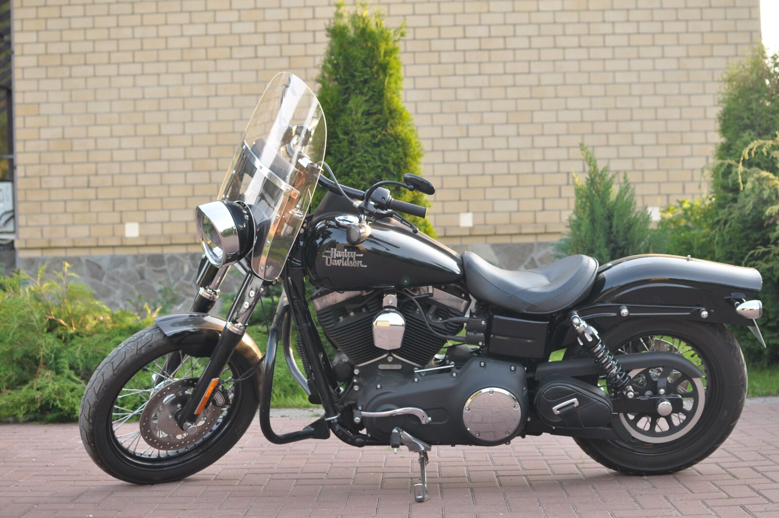 Nikon D90 sample photo. Harley, davidson, fxdb photography