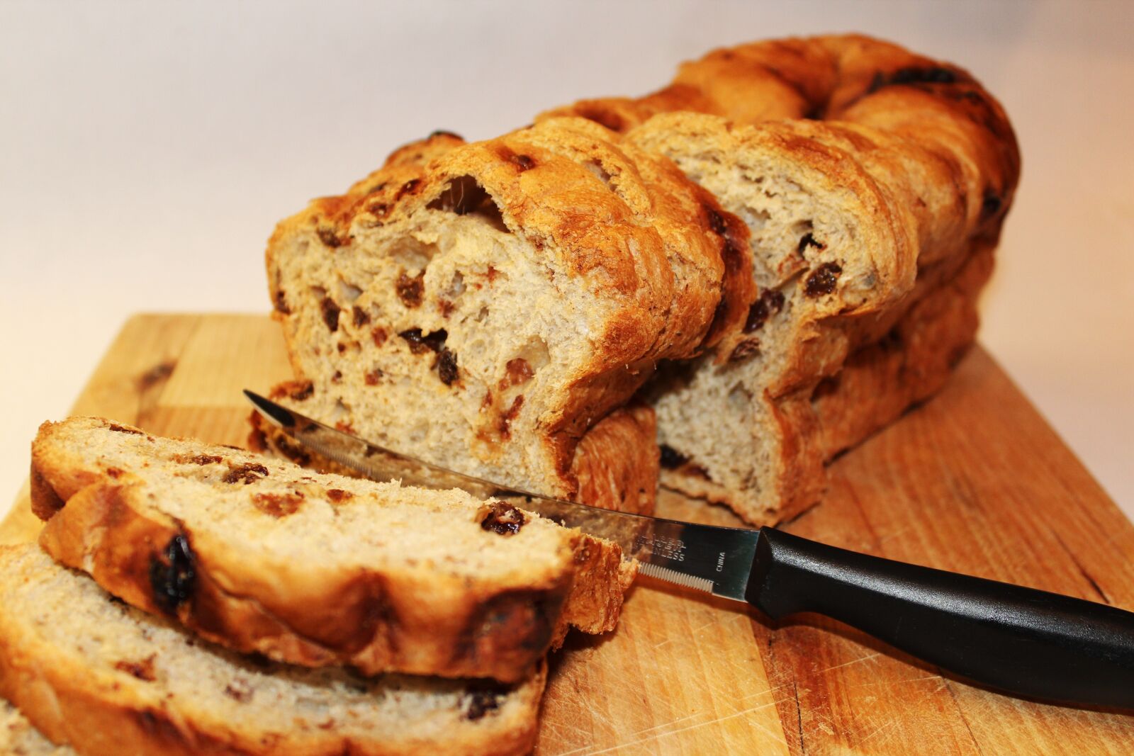 Canon EOS 600D (Rebel EOS T3i / EOS Kiss X5) sample photo. Bread, raisin, food photography