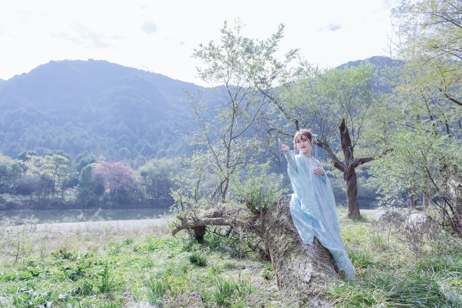 Nikon D850 sample photo. Classical, woman, mountain photography