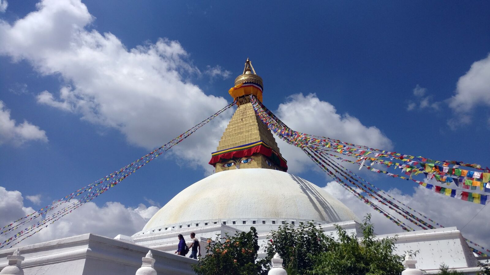OnePlus A3003 sample photo. Kathmandu, stupa, boudhanath photography