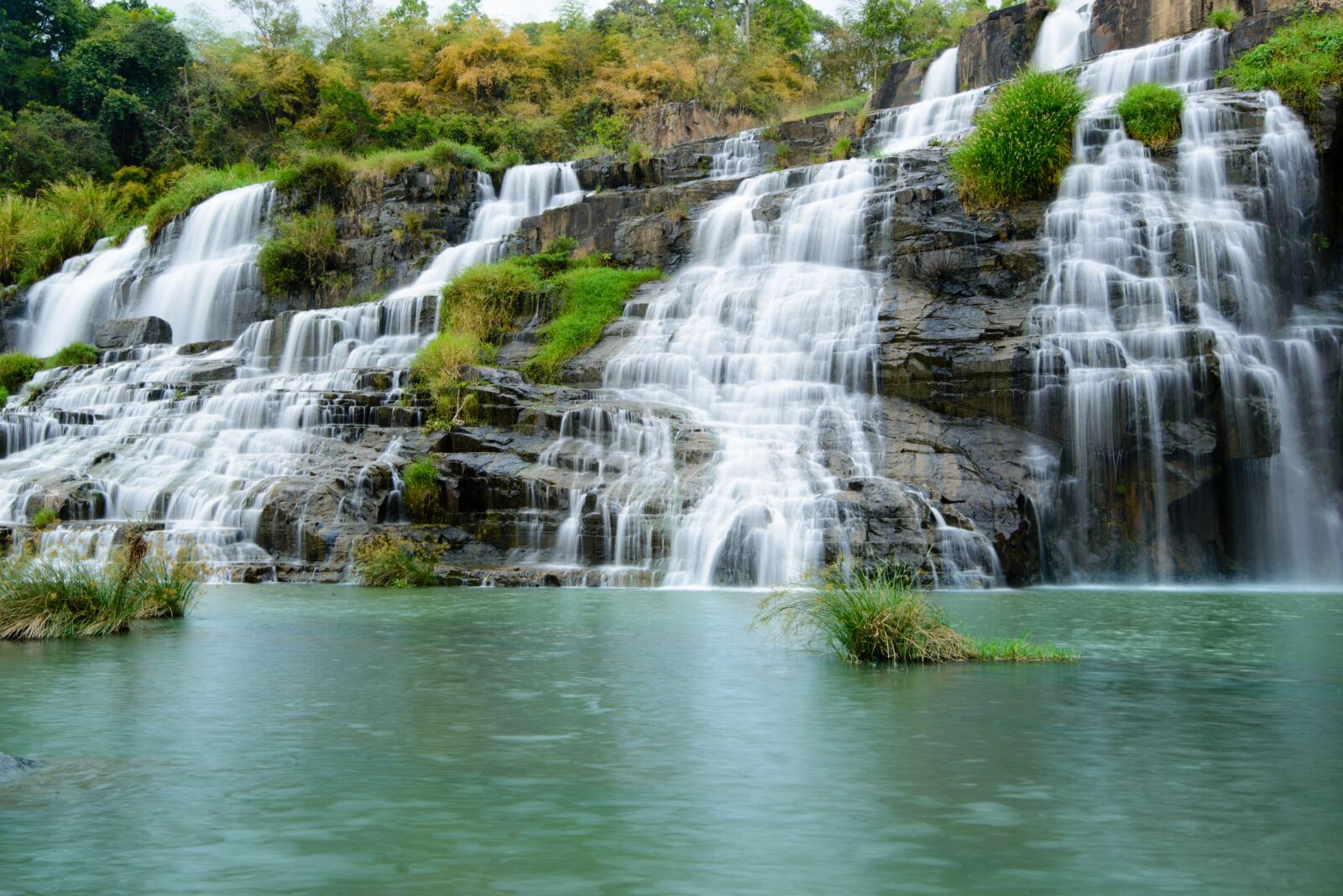 Nikon D600 sample photo. The waterfall, waterfall ponguor photography