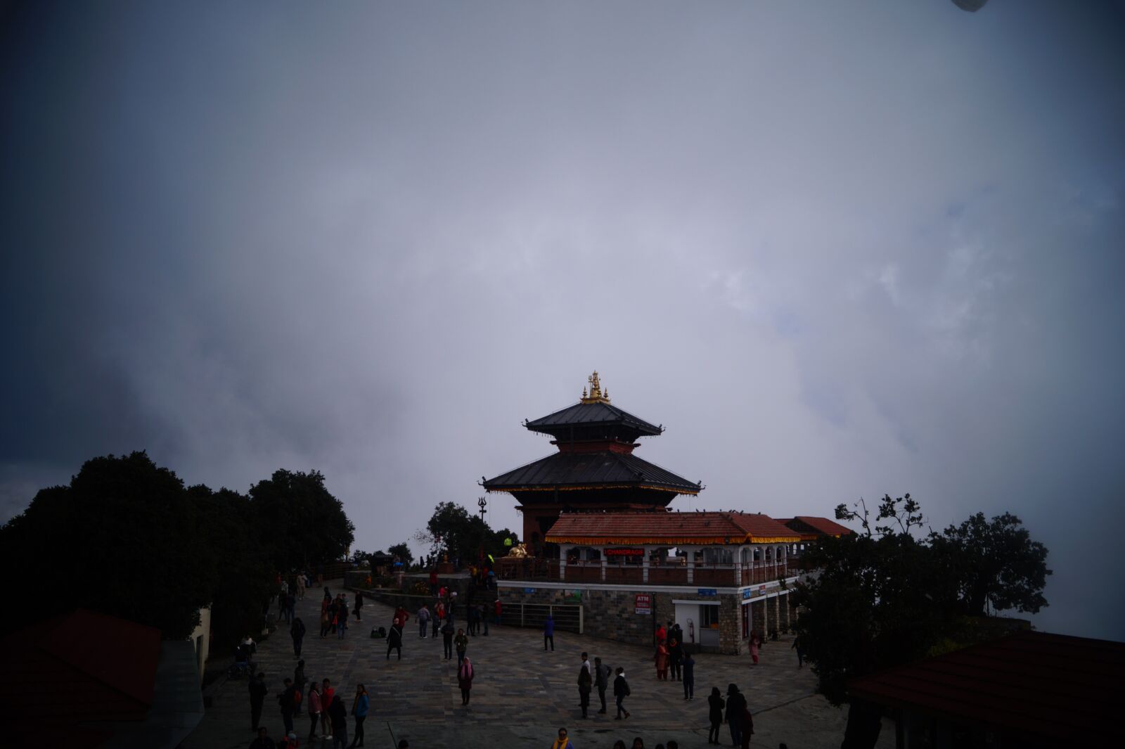 Sony DT 18-55mm F3.5-5.6 SAM II sample photo. Chandragiri, temple, nepal photography