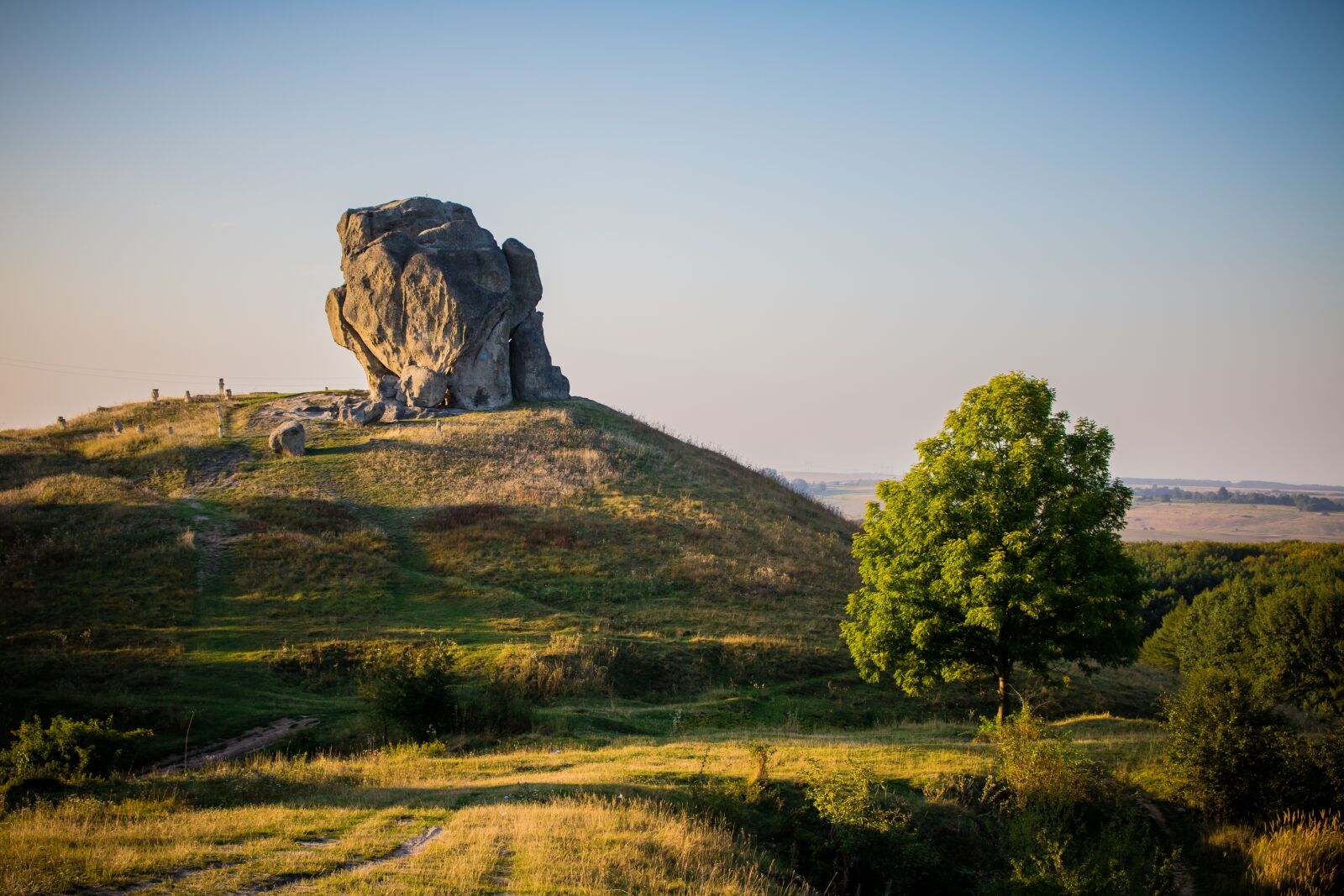 Canon EOS 750D (EOS Rebel T6i / EOS Kiss X8i) sample photo. Pidkamin, rock, ukraine photography