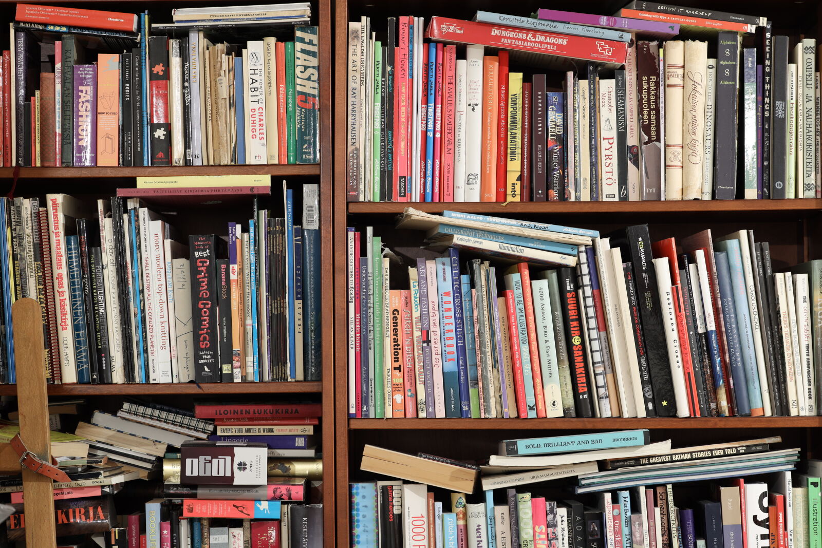 Canon RF 70-200mm F2.8L IS USM sample photo. Bookshelf sharpness test photography
