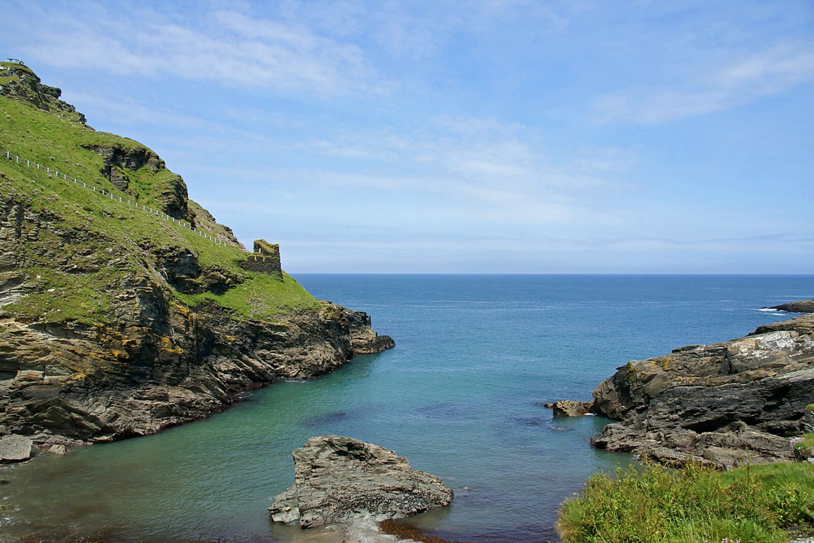 Sony Alpha DSLR-A100 sample photo. England, sea, water photography