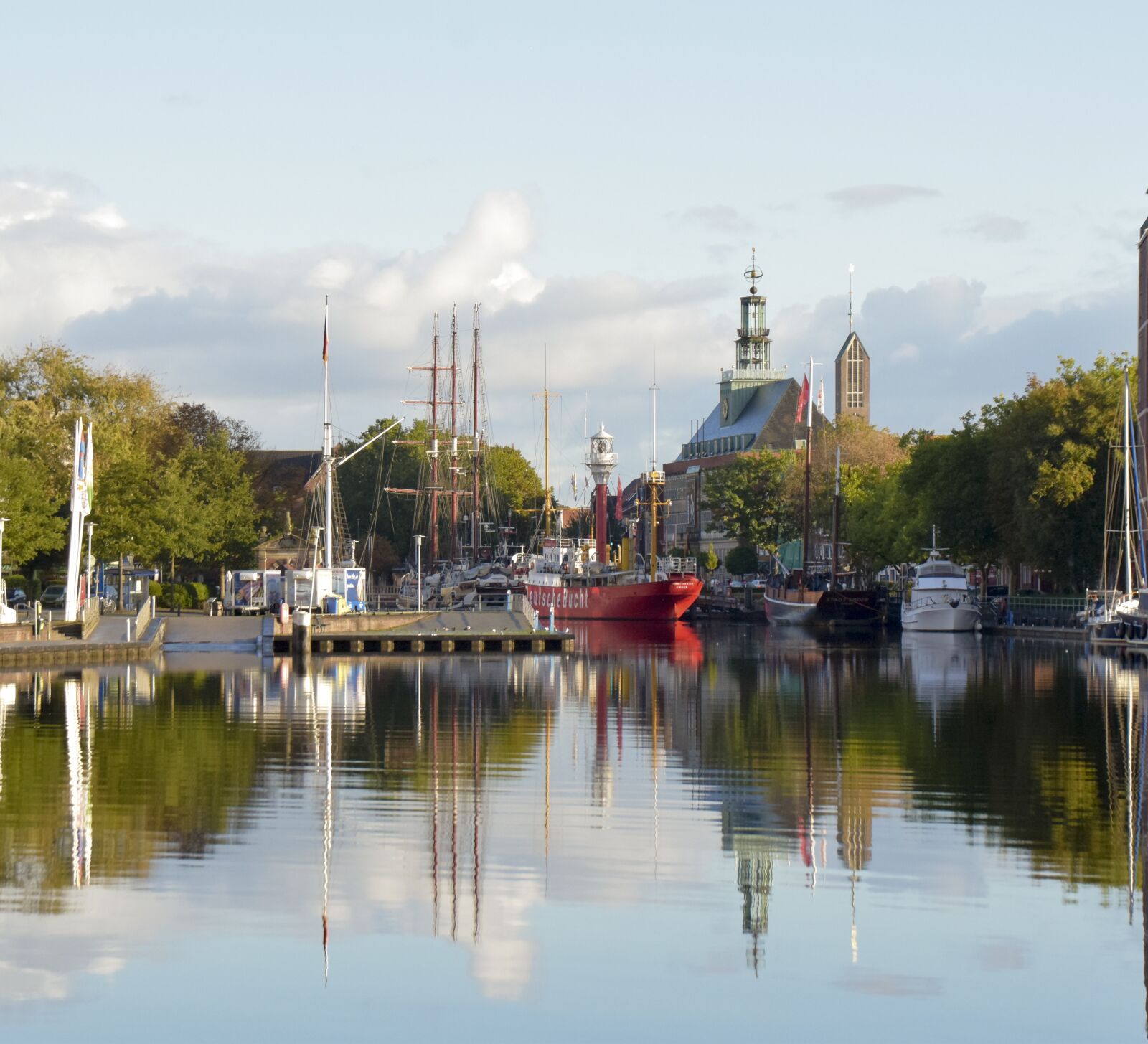 Nikon D5300 sample photo. Emden, port, town hall photography