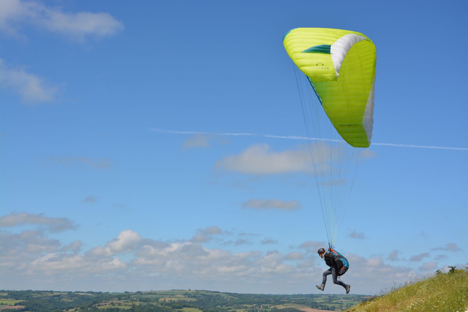 Nikon D5200 sample photo. Paragliding, off paragliding, flight photography