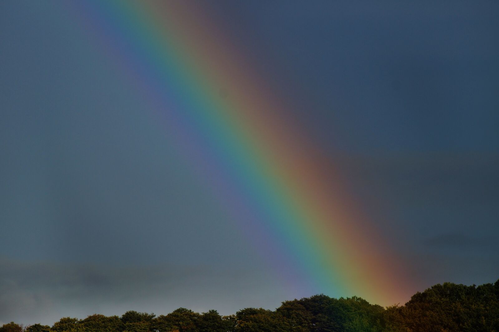 Sony SLT-A57 sample photo. Rainbow, sky, rain photography