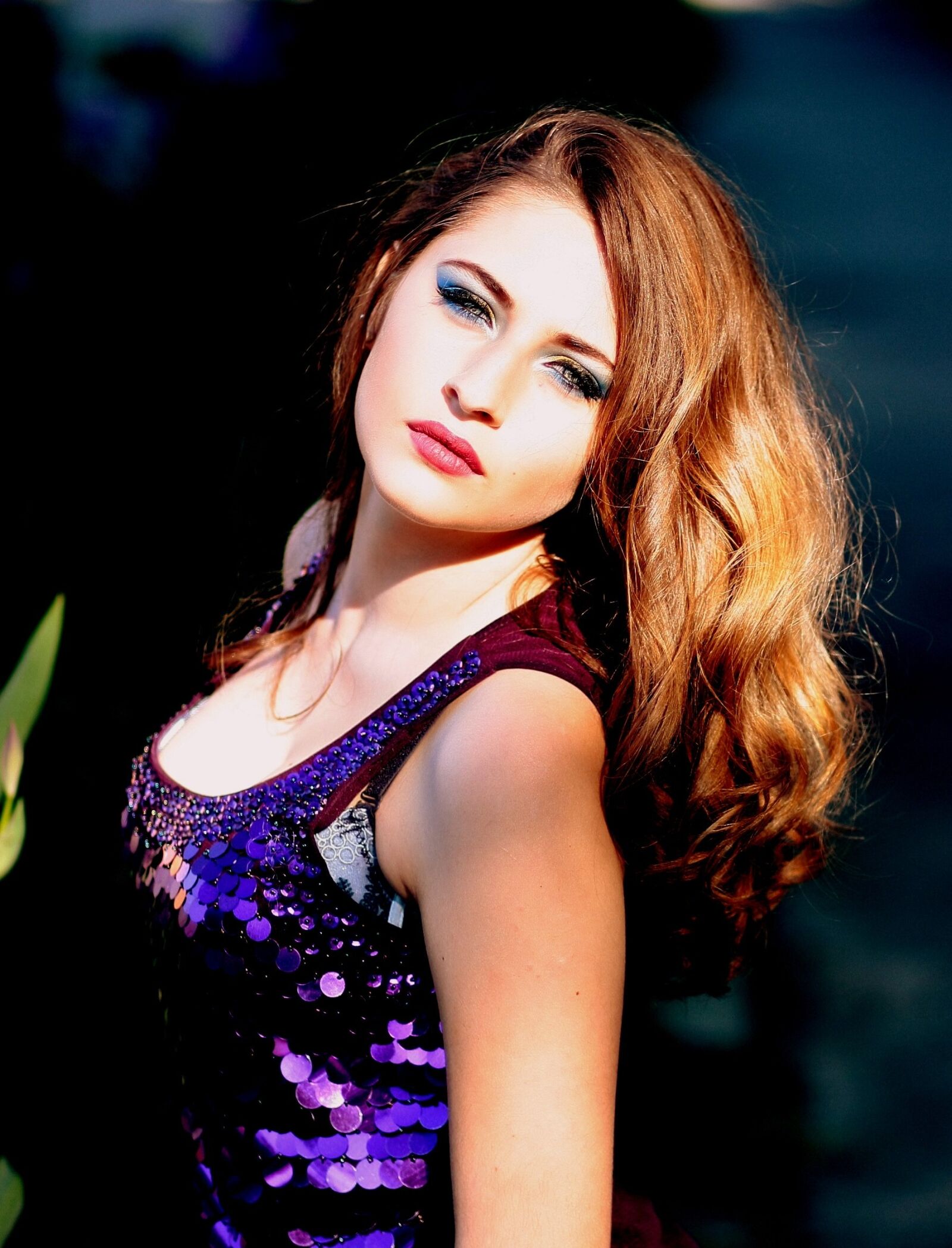 Canon EOS 450D (EOS Rebel XSi / EOS Kiss X2) sample photo. Girl, blonde, blue eyes photography