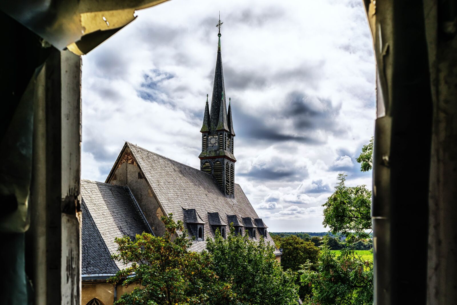 Nikon D3300 sample photo. Lost places, church, chapel photography