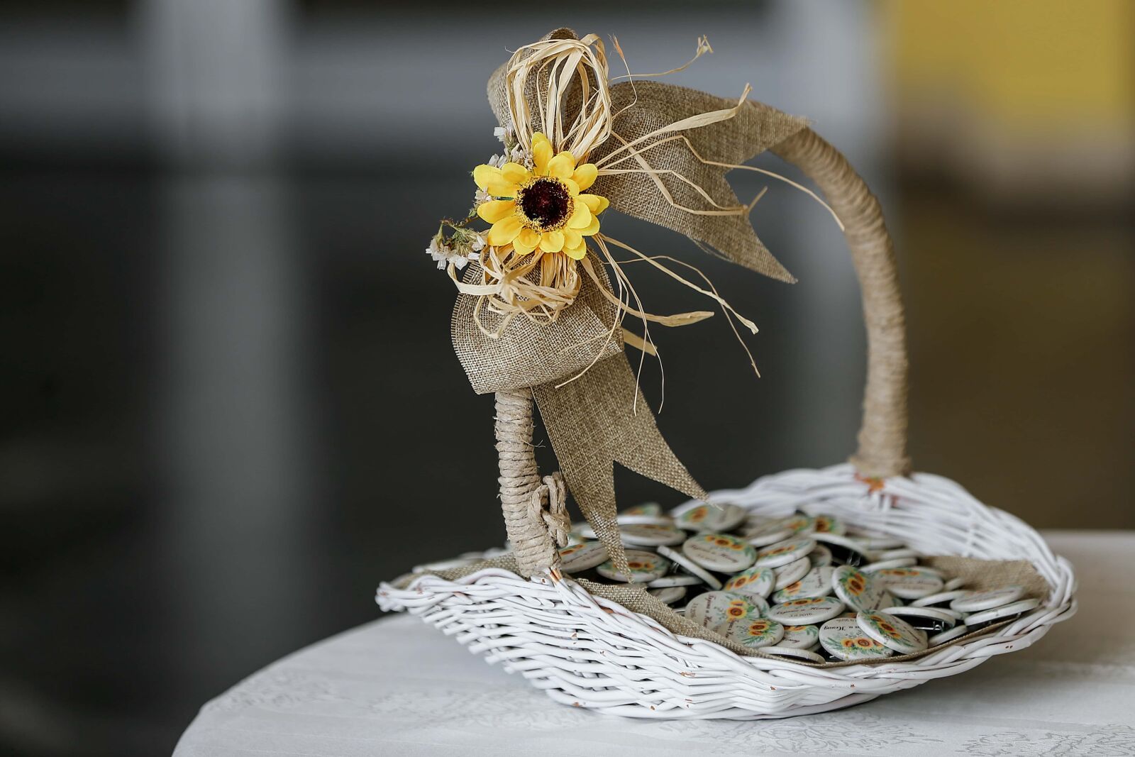 Canon EOS 6D sample photo. Handmade, decoration, wicker basket photography