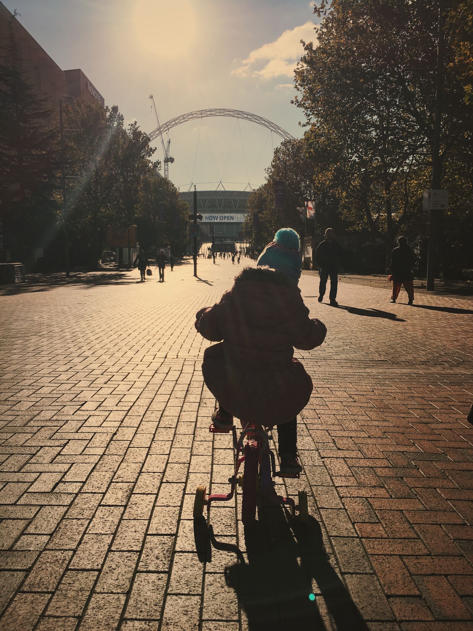 Apple iPhone 6s sample photo. Kids, cycling, outdoor photography