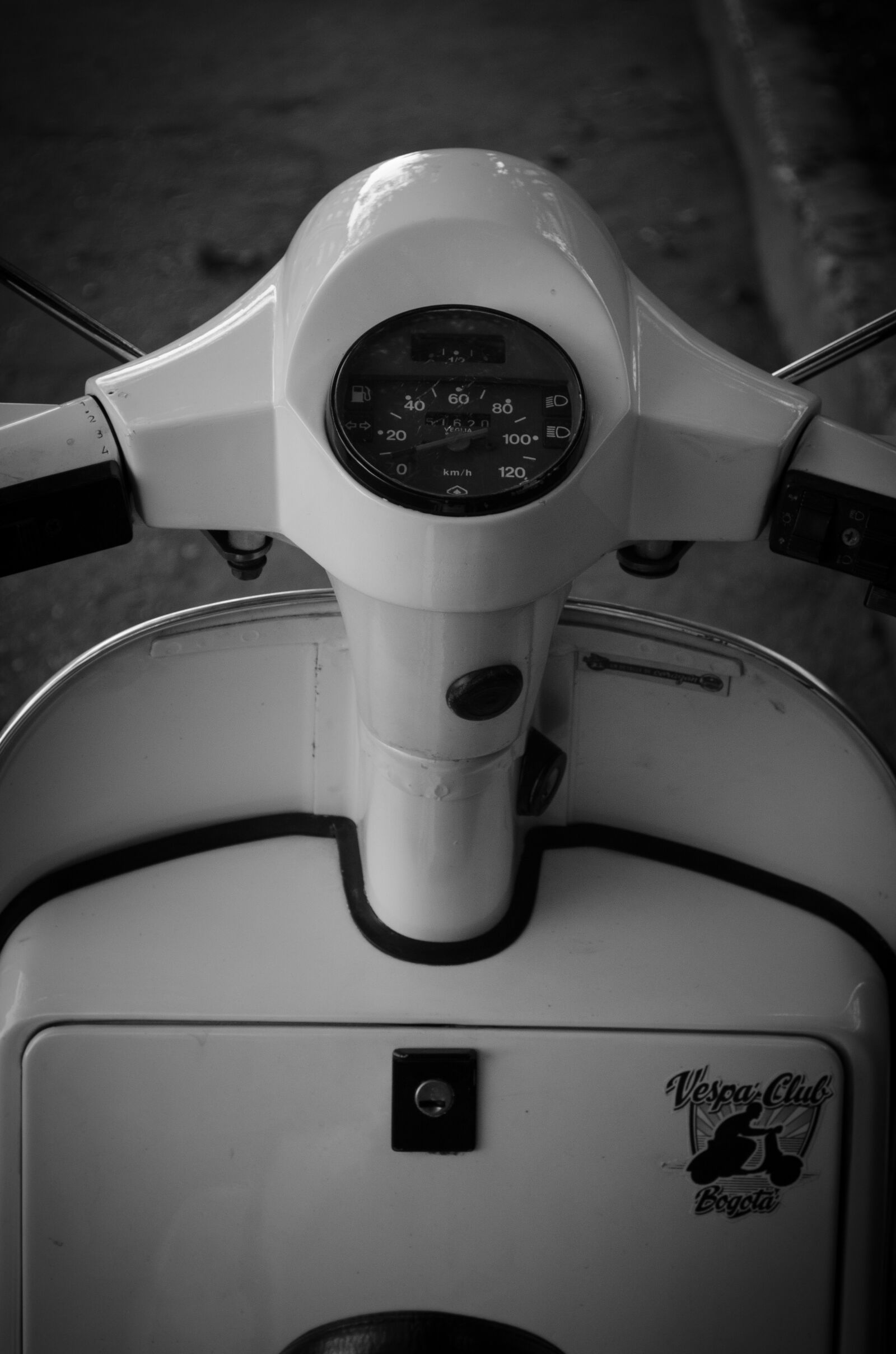 Nikon D5100 sample photo. Scooter, moto, old photography