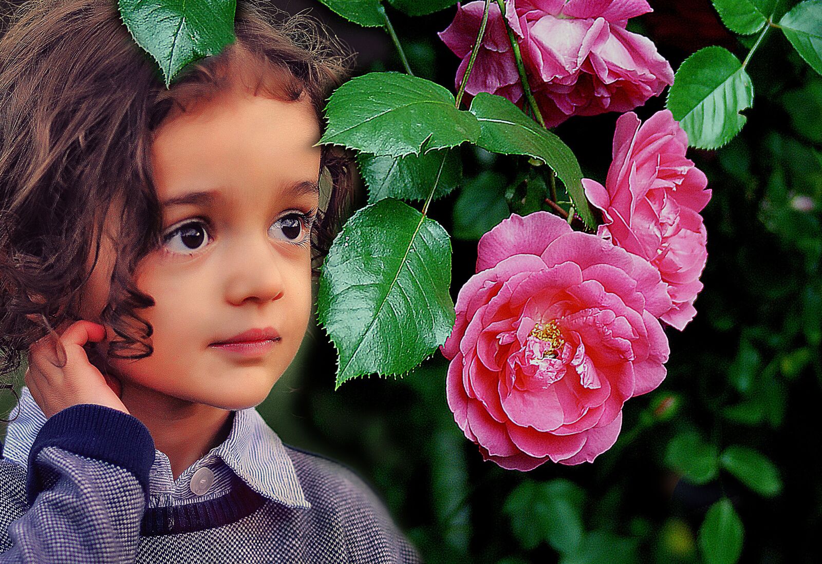 Sony Alpha DSLR-A100 sample photo. Portrait, the little girl photography