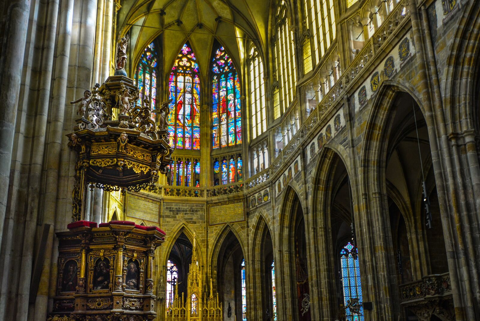 Nikon D5200 sample photo. Prague, castle, vitus photography