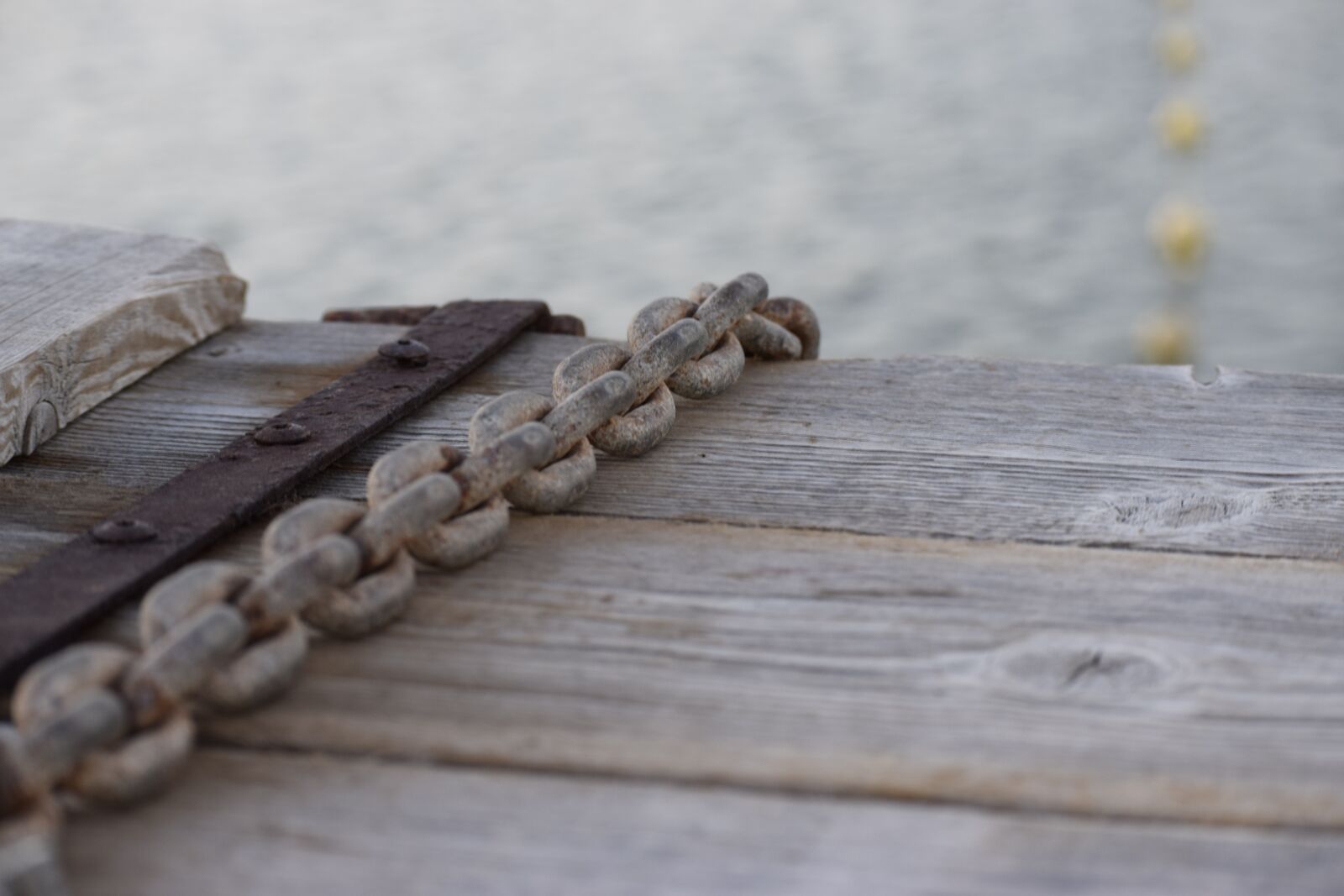 Nikon D3300 sample photo. Rust, rusty chain, chain photography