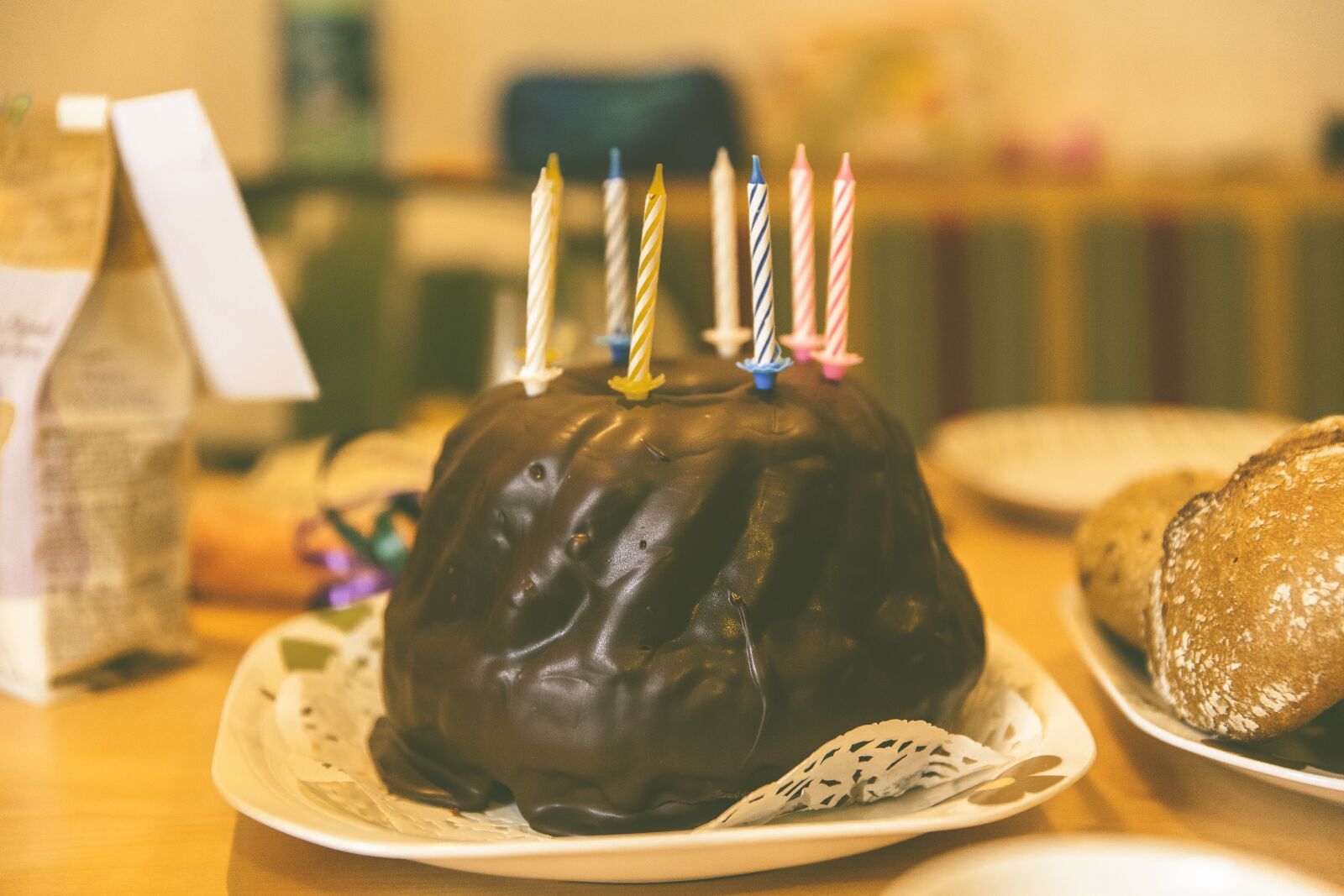Canon EF 24-70mm F2.8L II USM sample photo. Birthday cake, cake, delicious photography