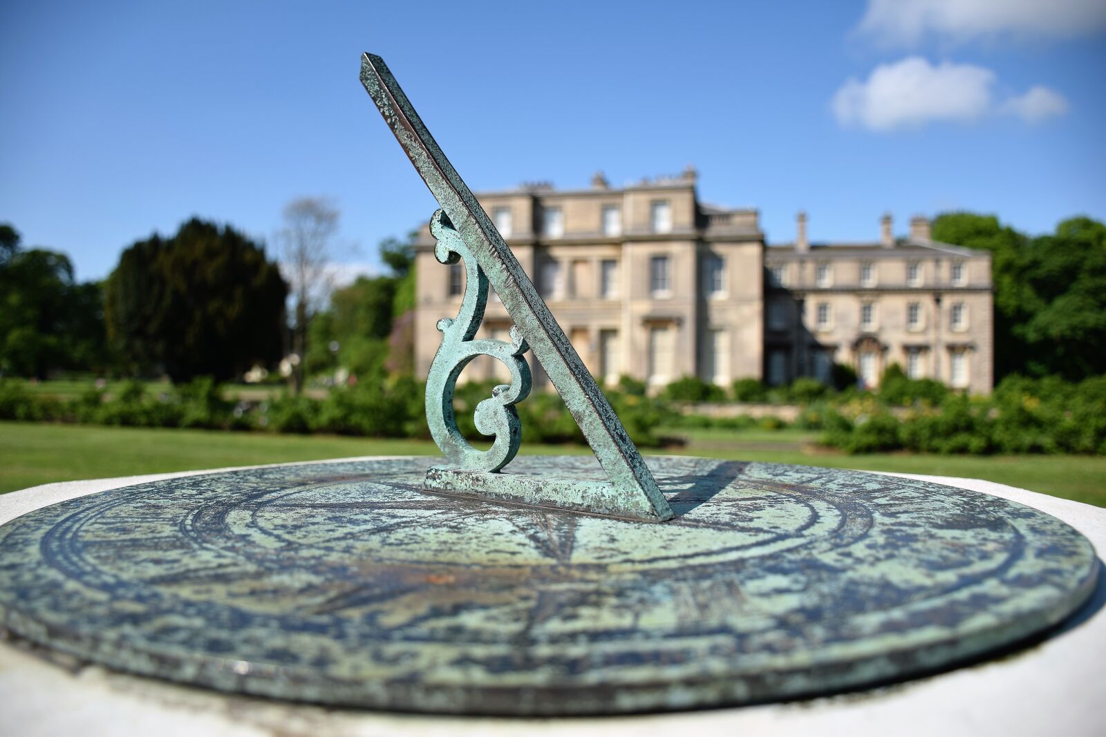 Nikon D5300 sample photo. Sundial, normanby hall, country photography