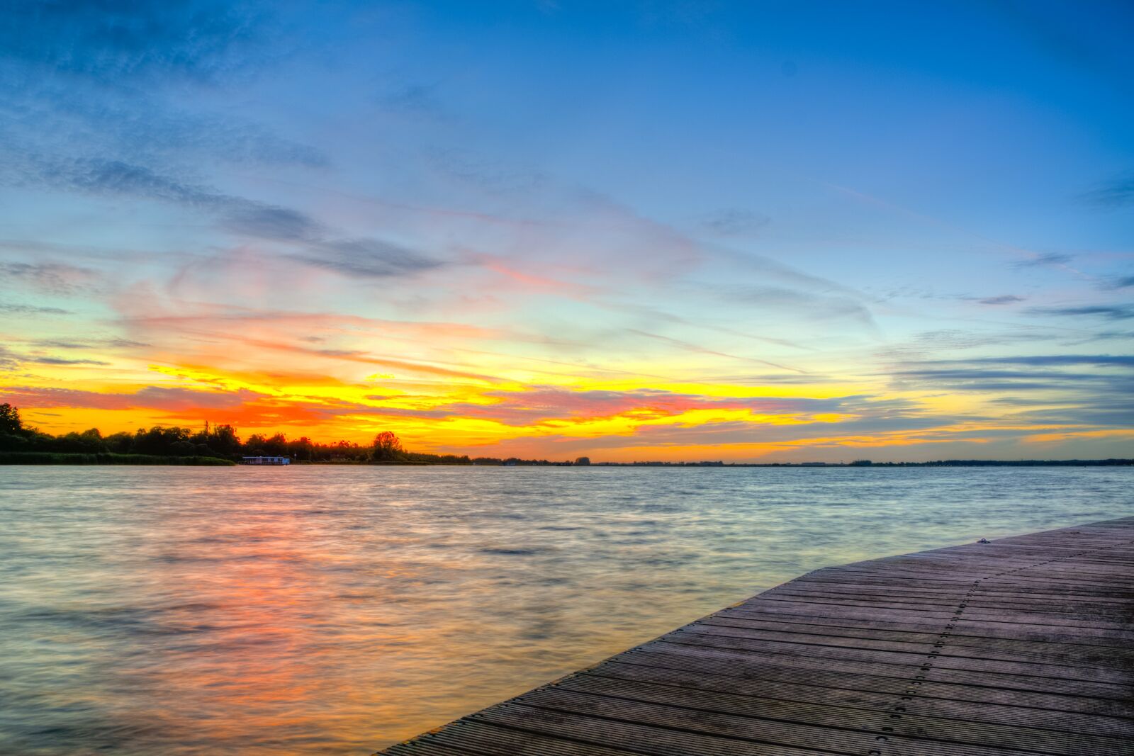Nikon D7000 sample photo. Lake, sunset, colorful photography
