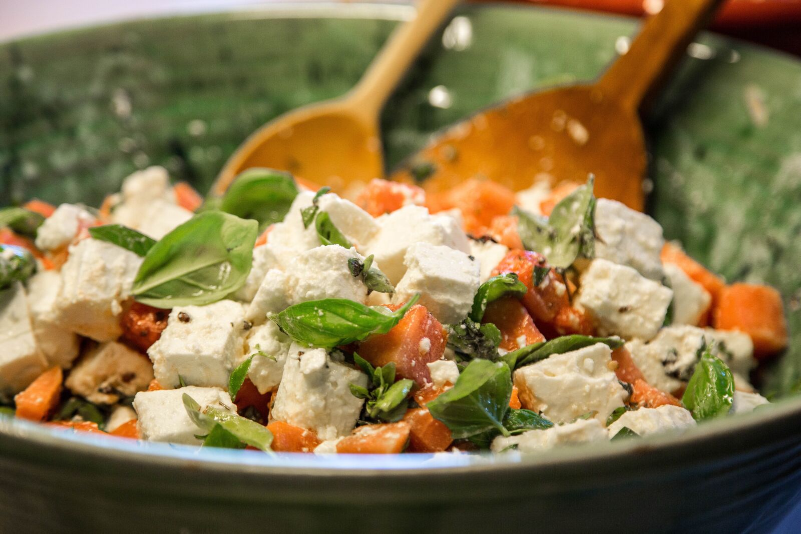 Canon EOS 6D + Canon EF 24-105mm F4L IS USM sample photo. Salad, feta cheese, healthy photography