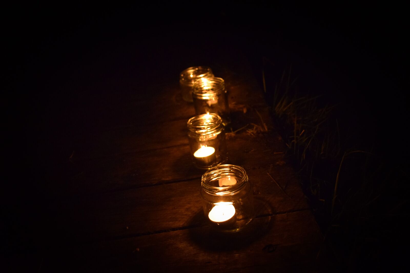 Nikon D5300 sample photo. Tea, lights, dark photography