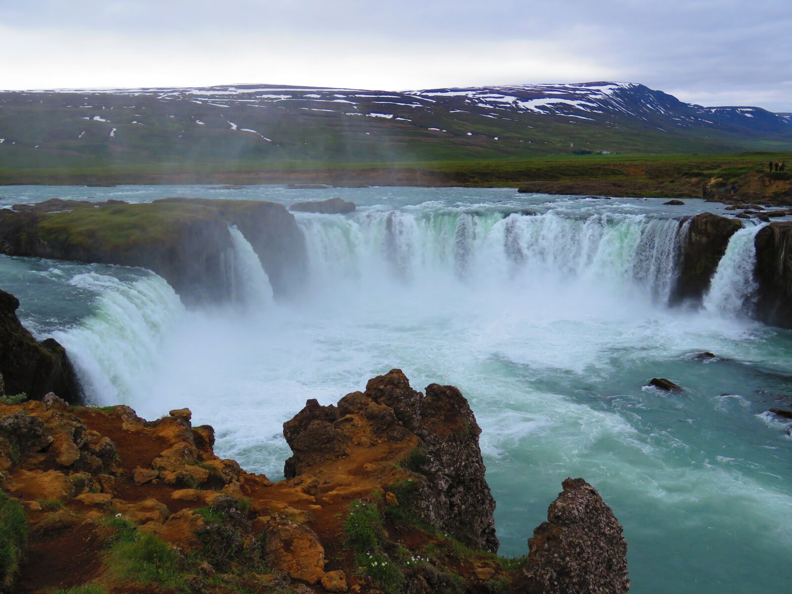 Canon PowerShot SX60 HS sample photo. Iceland, waterfall, godafoss photography