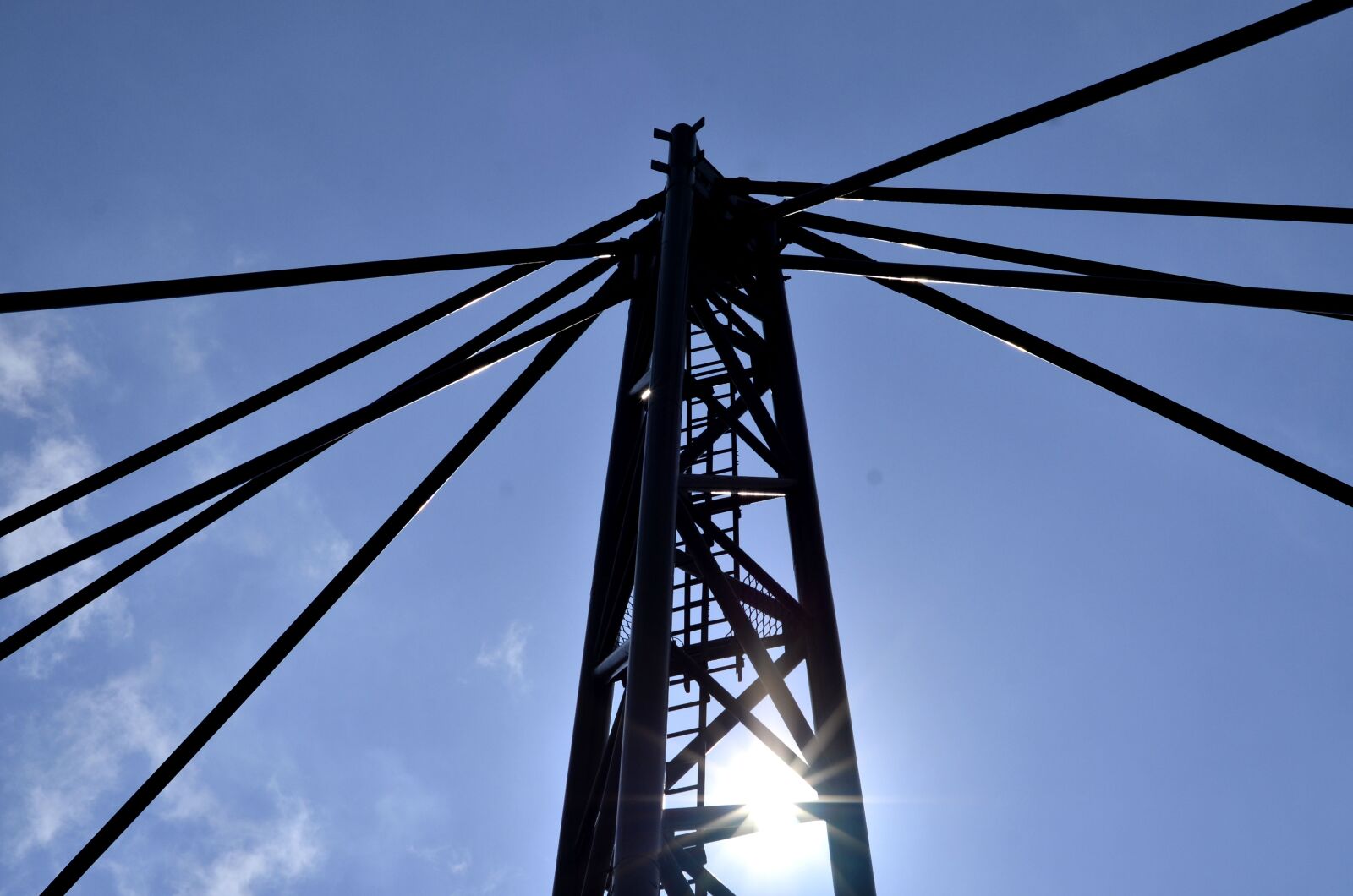 Nikon D7000 sample photo. Structure, bridge, sky photography