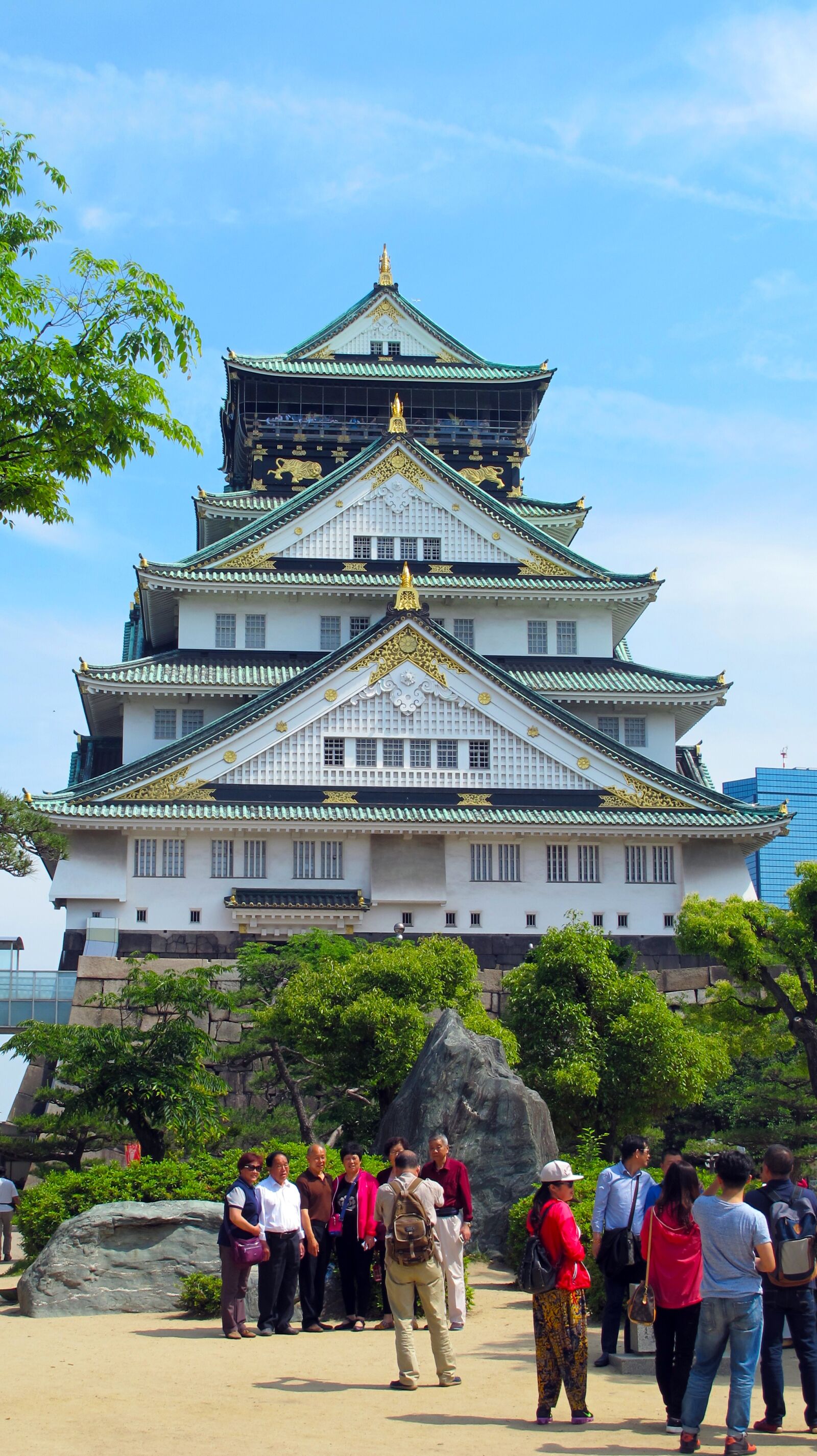 Canon PowerShot G12 sample photo. Osaka castle, japan, five photography