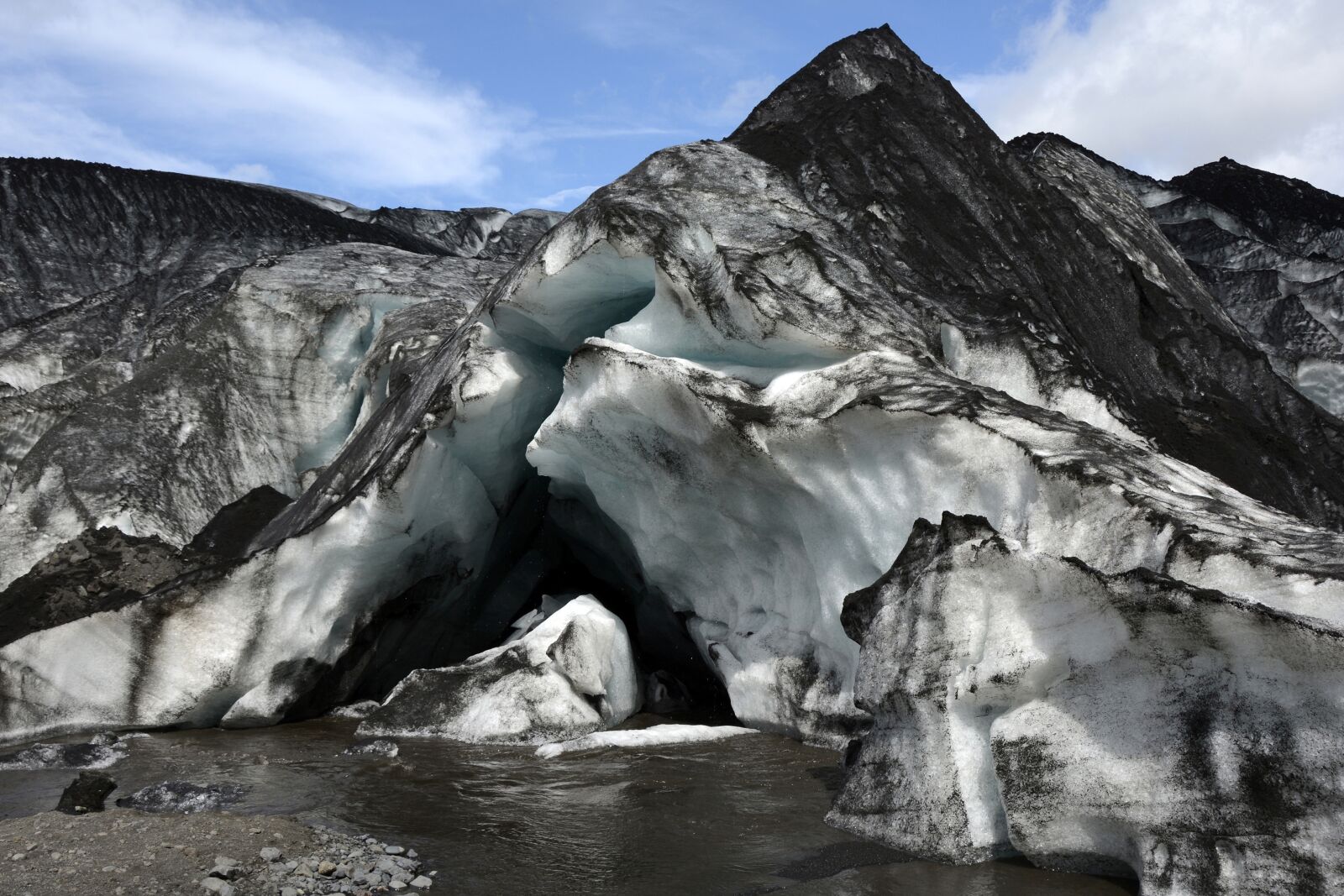 Nikon D7100 sample photo. Glacier tongue, s lheimaj photography