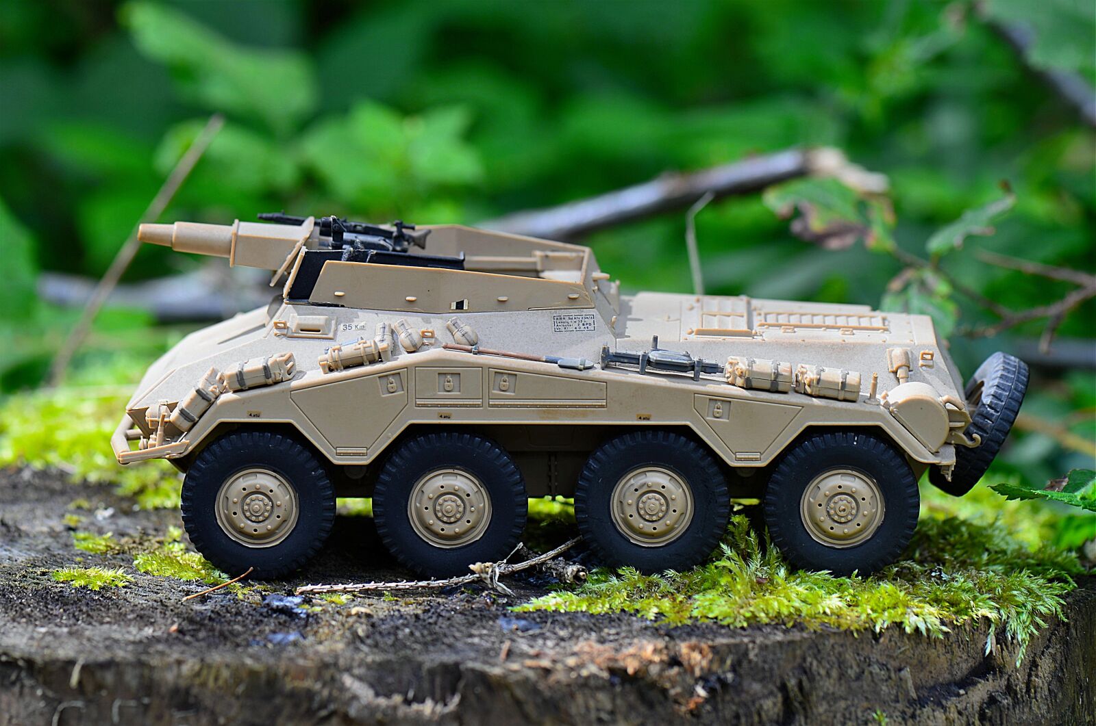 Nikon D610 sample photo. Radpanzer, modelling, military photography