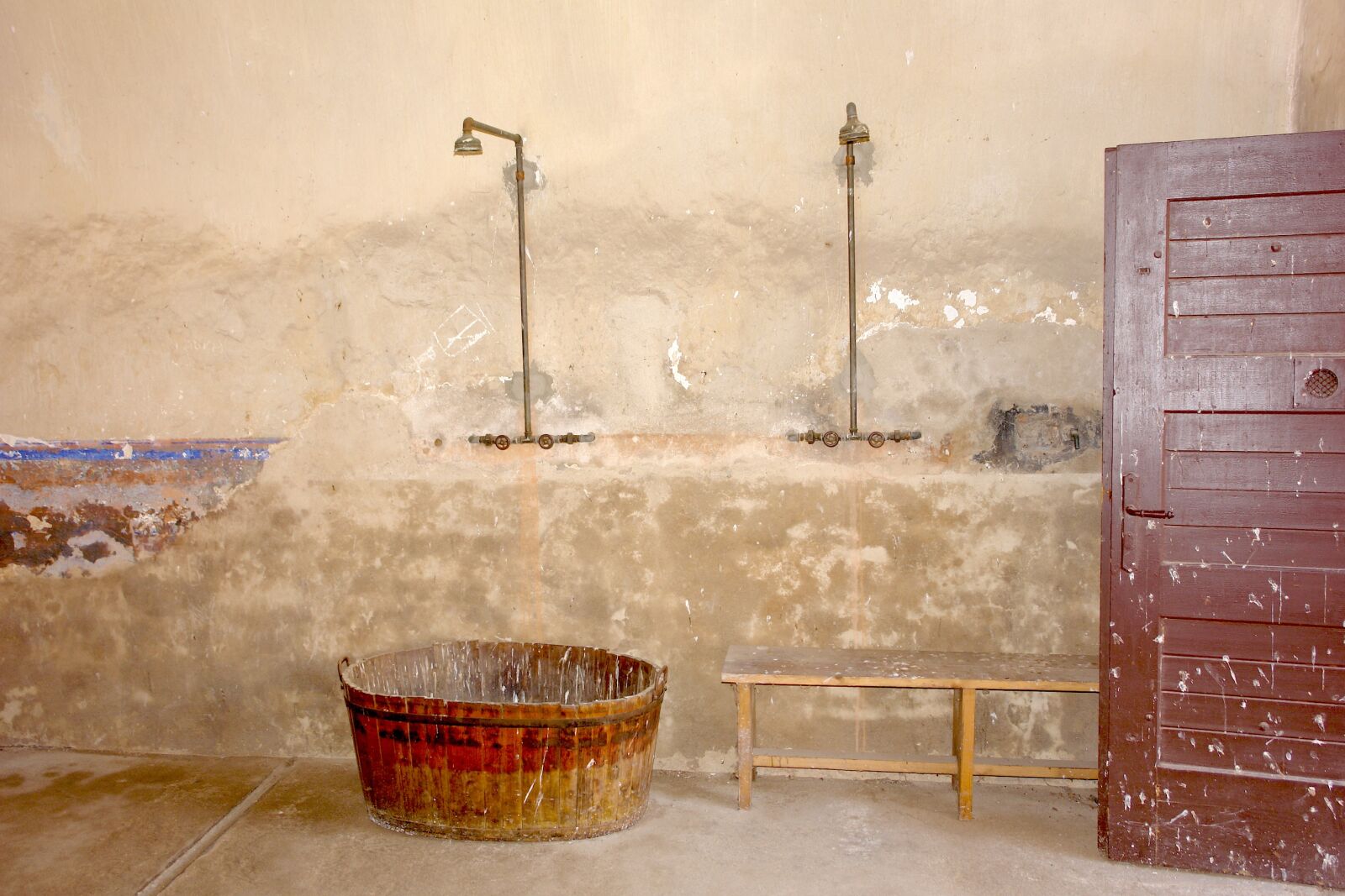 Sony DSC-R1 sample photo. Shower, space, old photography