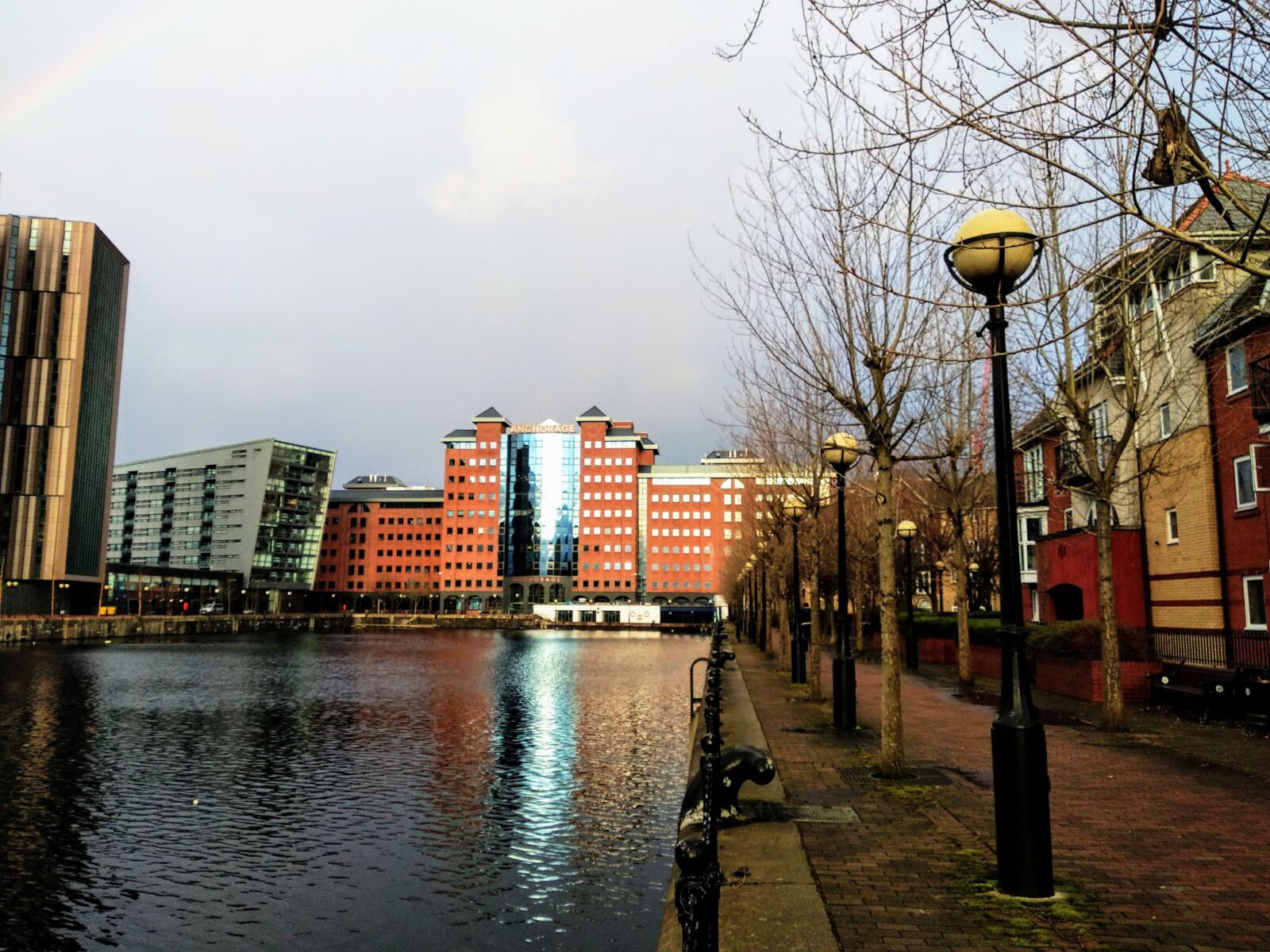 Xiaomi Mi A1 sample photo. Manchester, channel, walk over photography