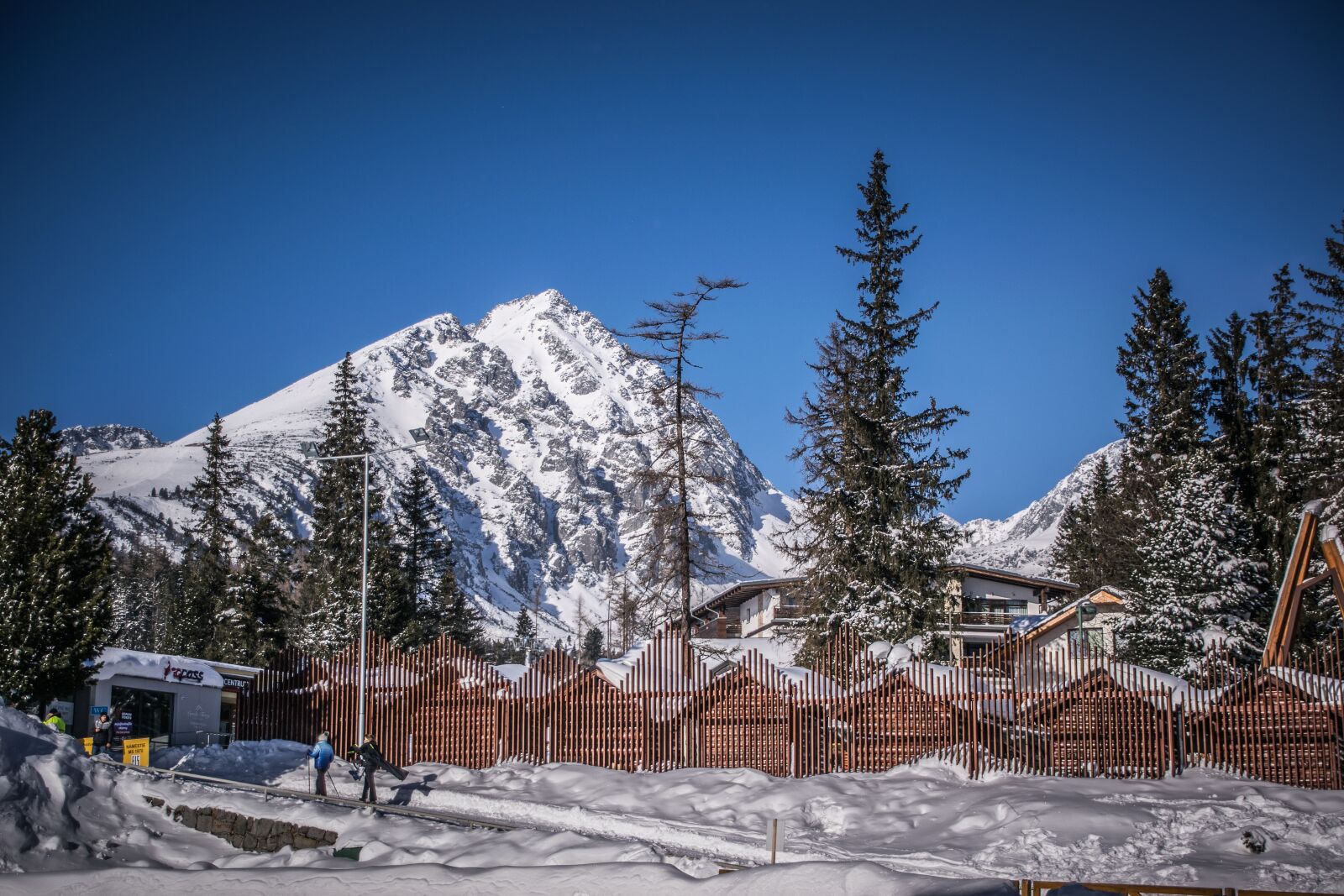 Nikon D5300 sample photo. Mountains, winter, snow photography