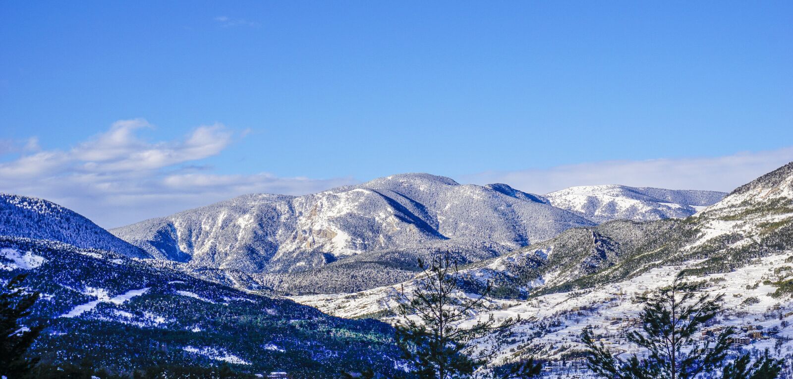 Sony E 16-50mm F3.5-5.6 PZ OSS sample photo. Snow, nature, panoramic photography