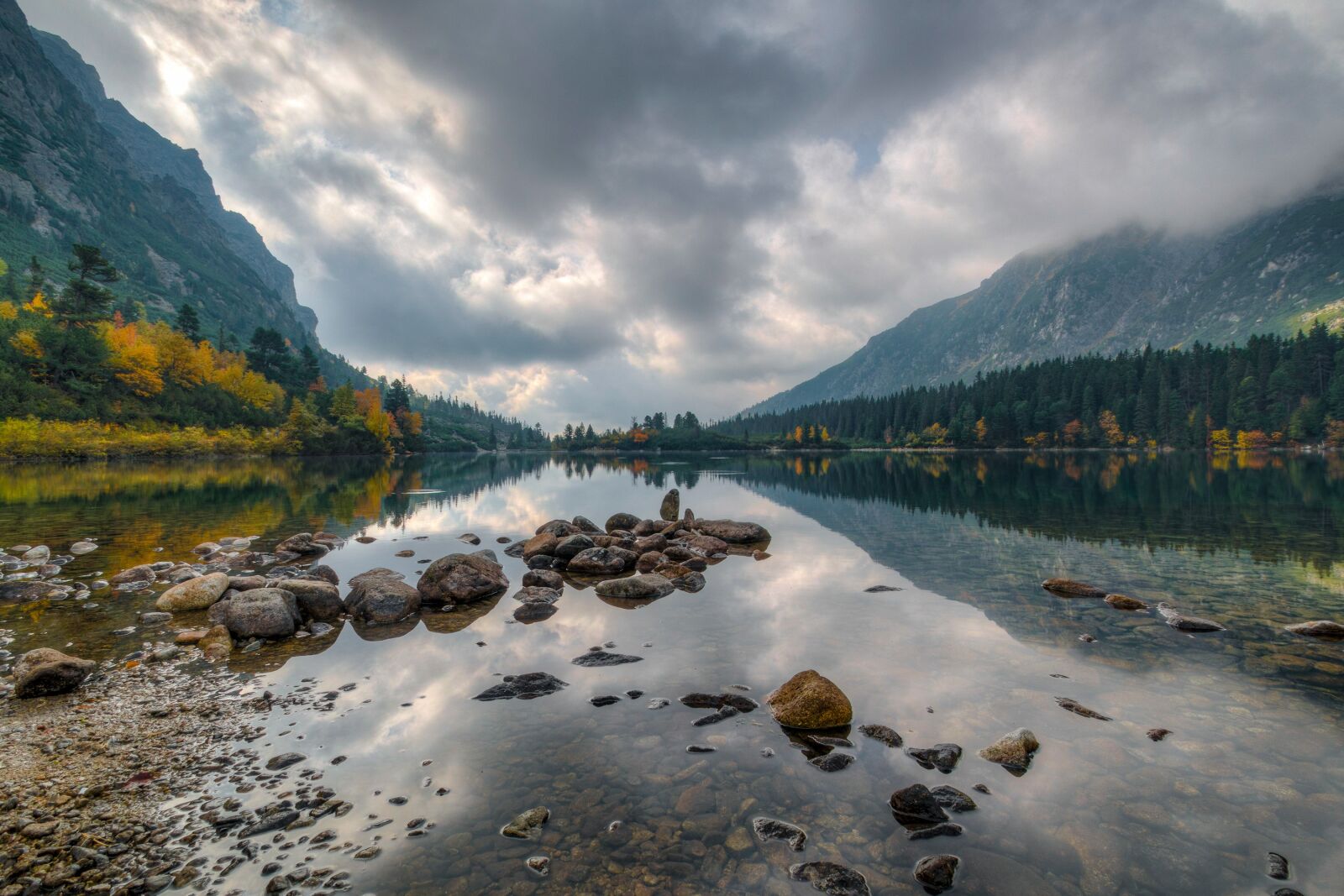 Canon EOS 70D sample photo. Bergsee, high tatras, water photography