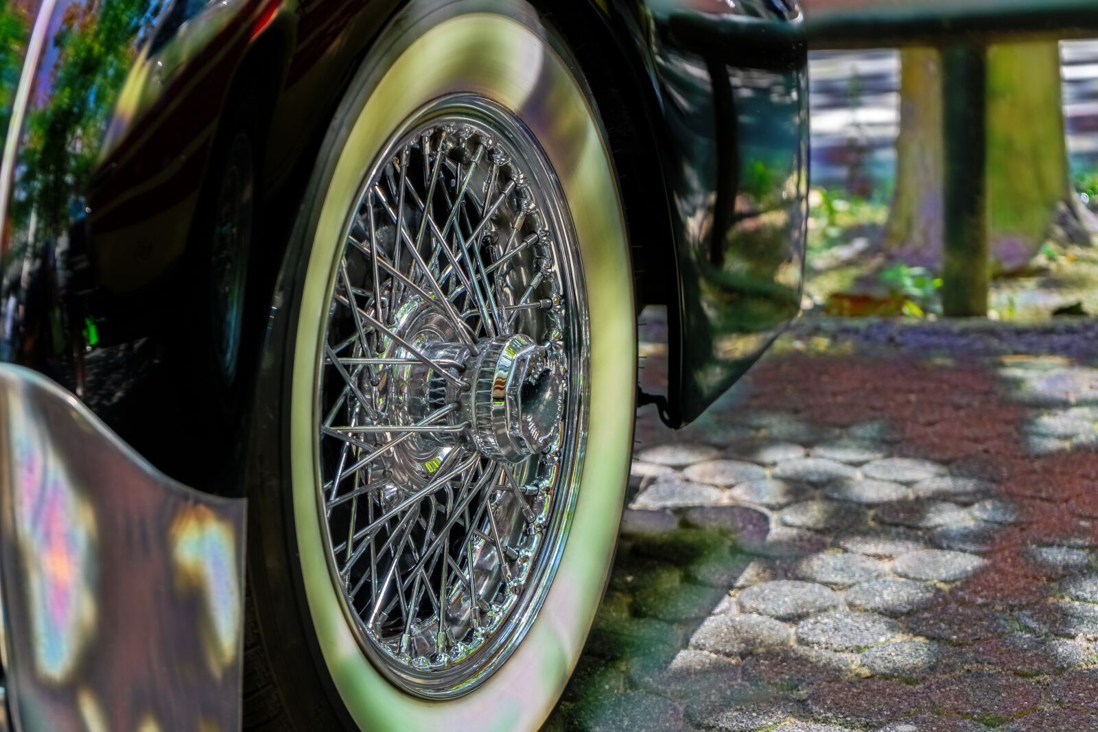 Sony a7 II + Sony FE 28-70mm F3.5-5.6 OSS sample photo. Wheel, rim, spoke wheels photography