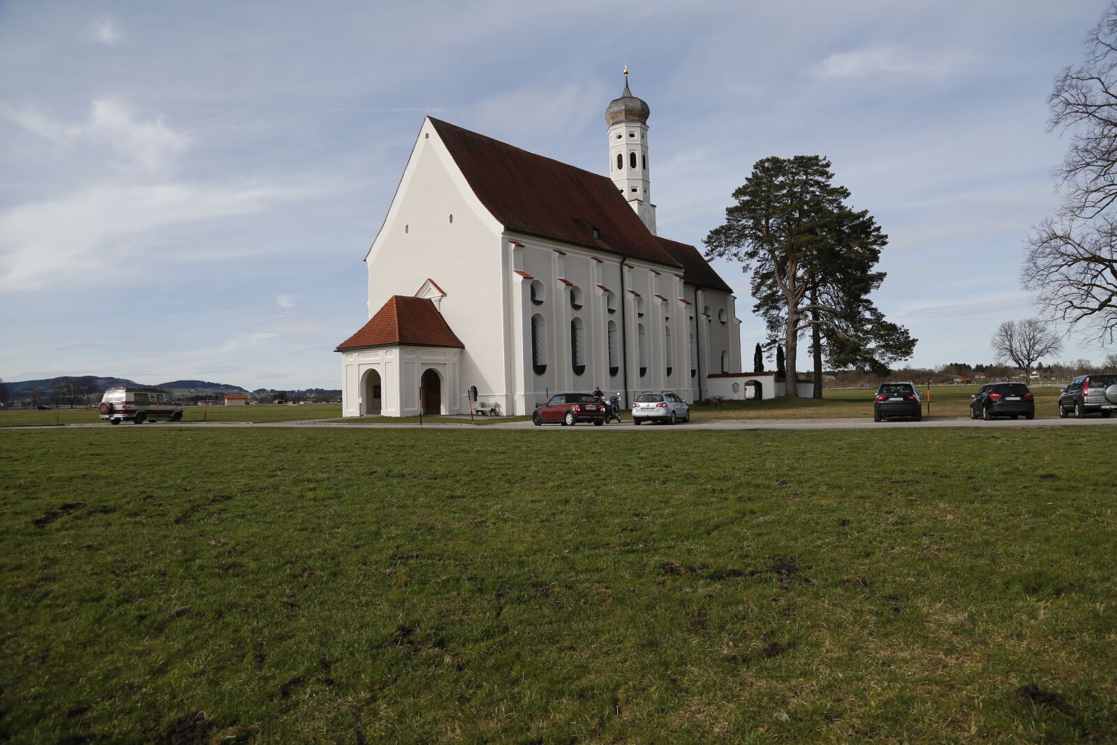 Canon EF 24-105mm F4L IS USM sample photo. Church, scenery, white cloud photography