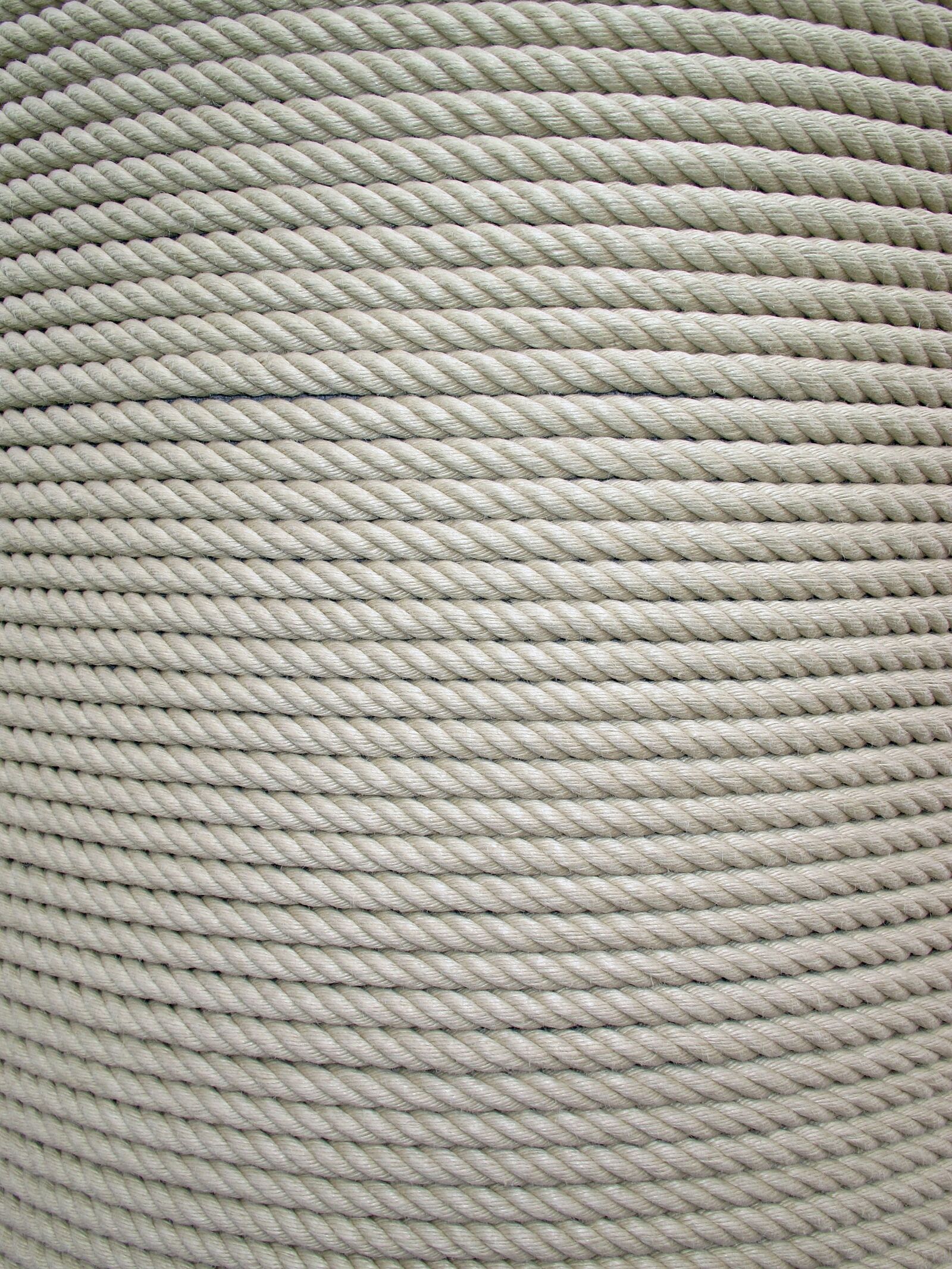 Canon PowerShot G12 sample photo. Rope, rolled up, texture photography