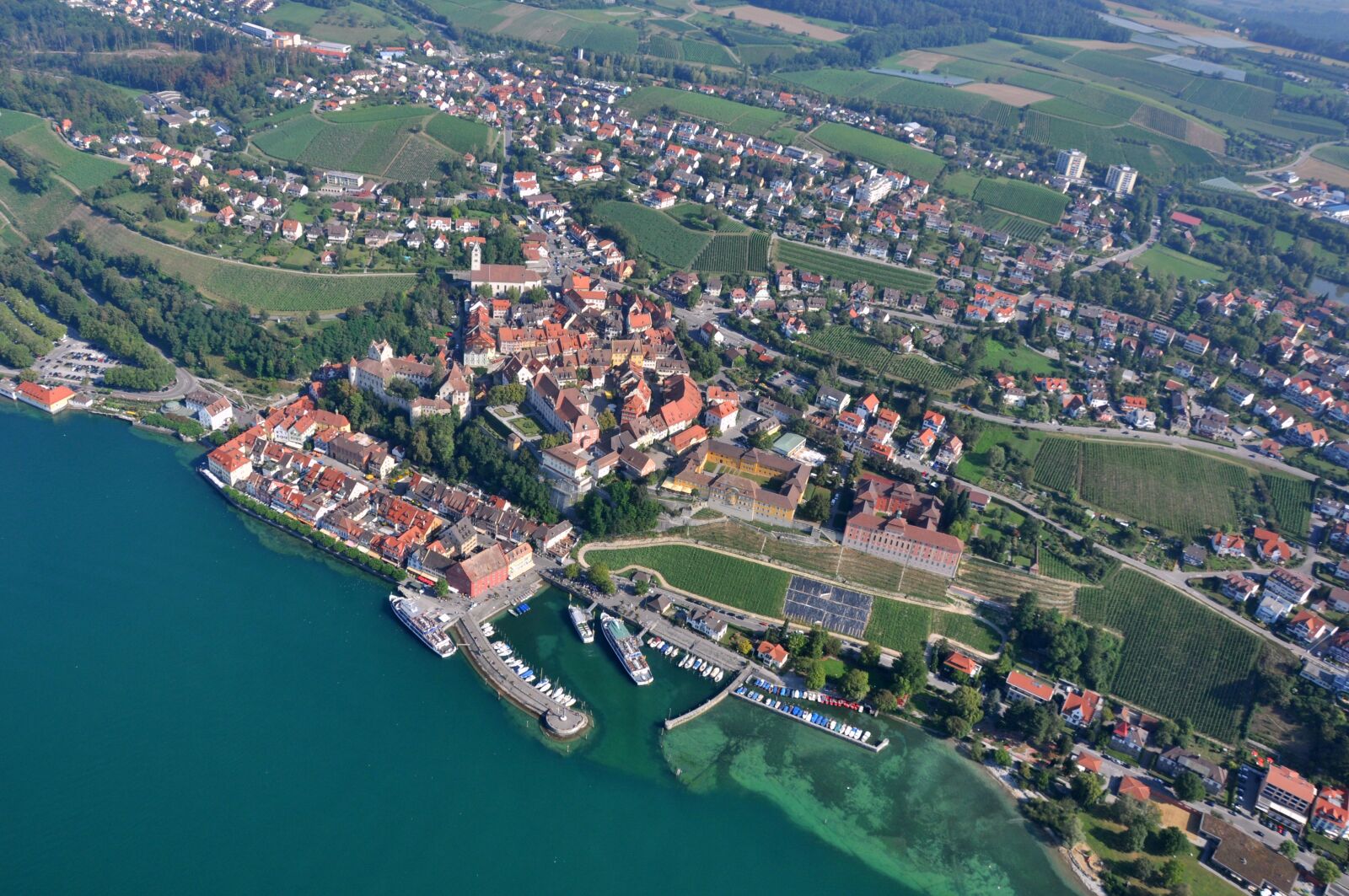 Nikon D90 sample photo. Meersburg, lake constance, germany photography