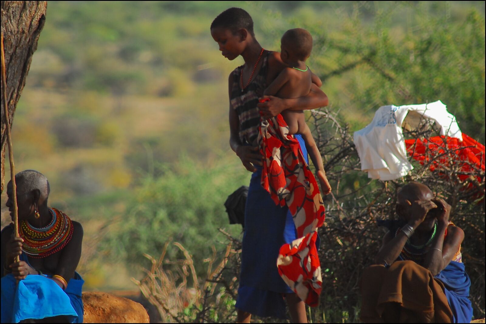 Nikon D200 sample photo. Samburu, wedding, ceremony photography