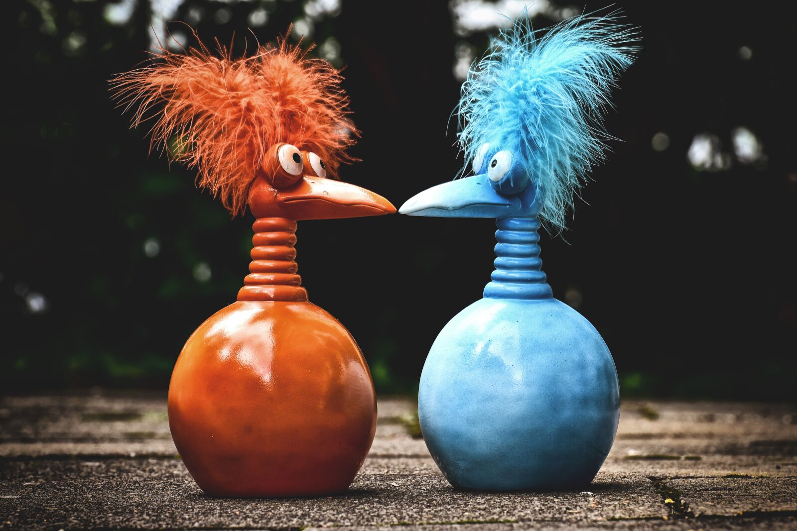 Nikon D7200 sample photo. Jokers, orange, blue photography