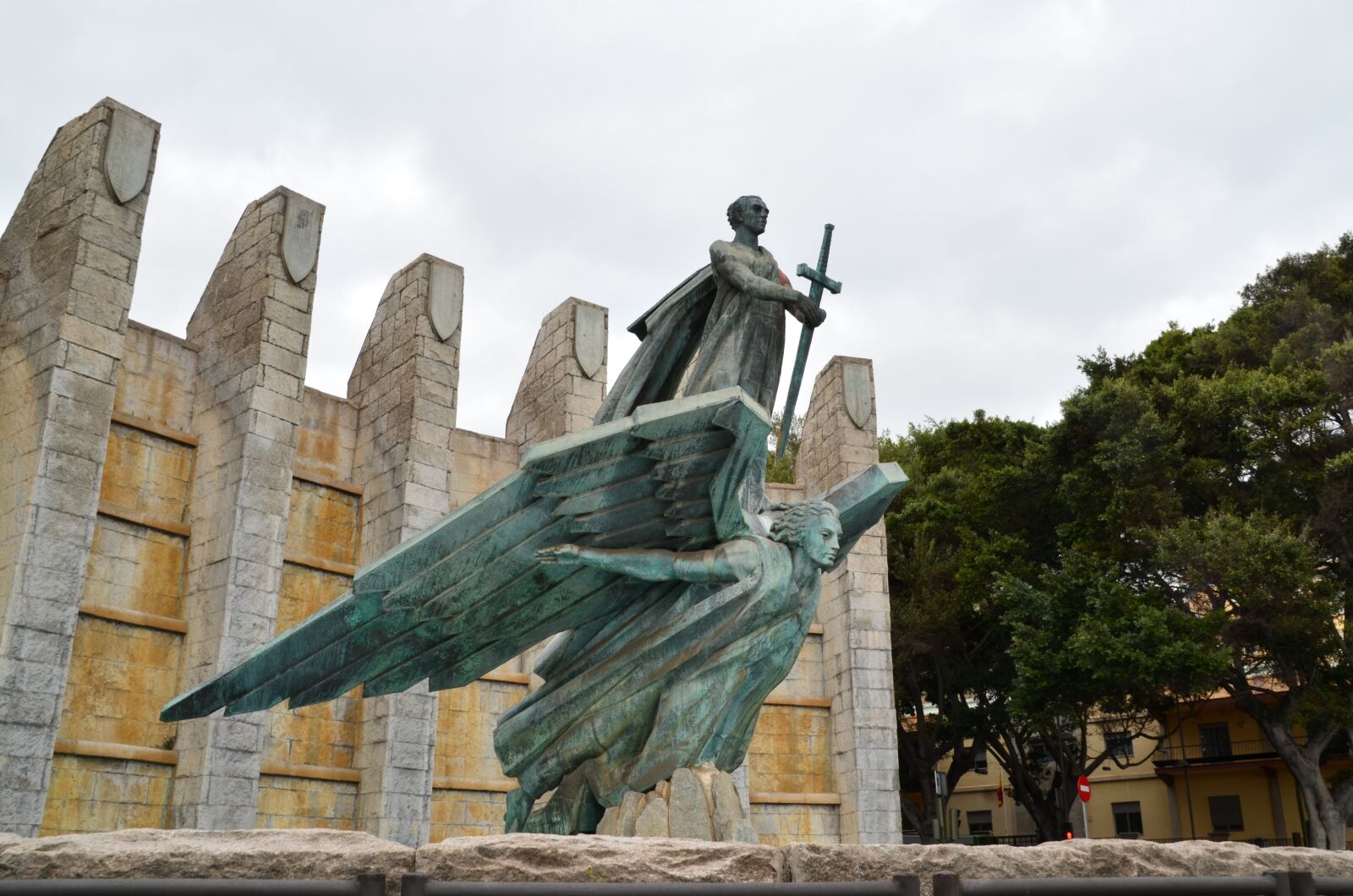 Nikon D5100 sample photo. Angel, sculpture, figure photography