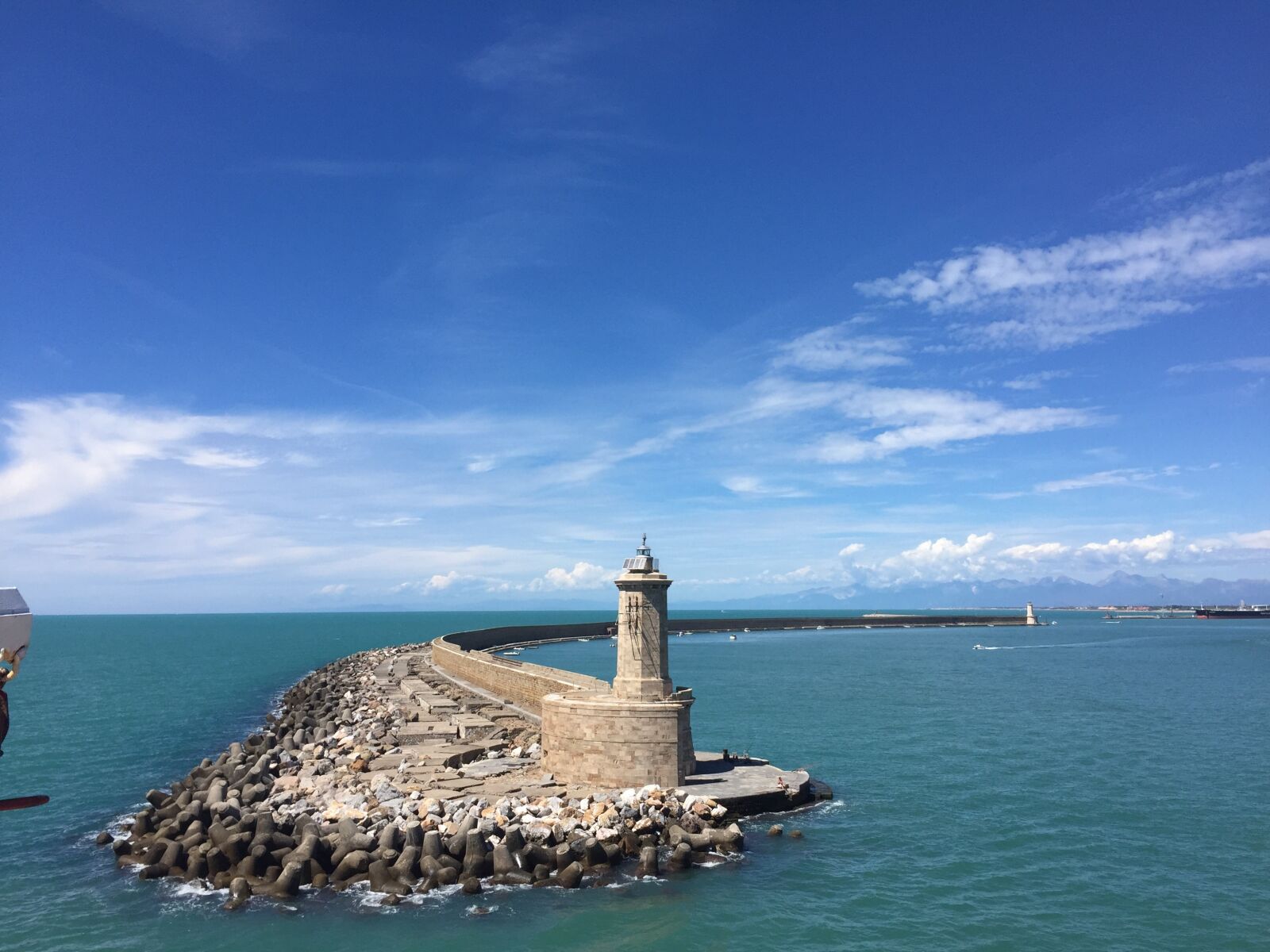 Apple iPhone 6 sample photo. Lighthouse, coast, water photography