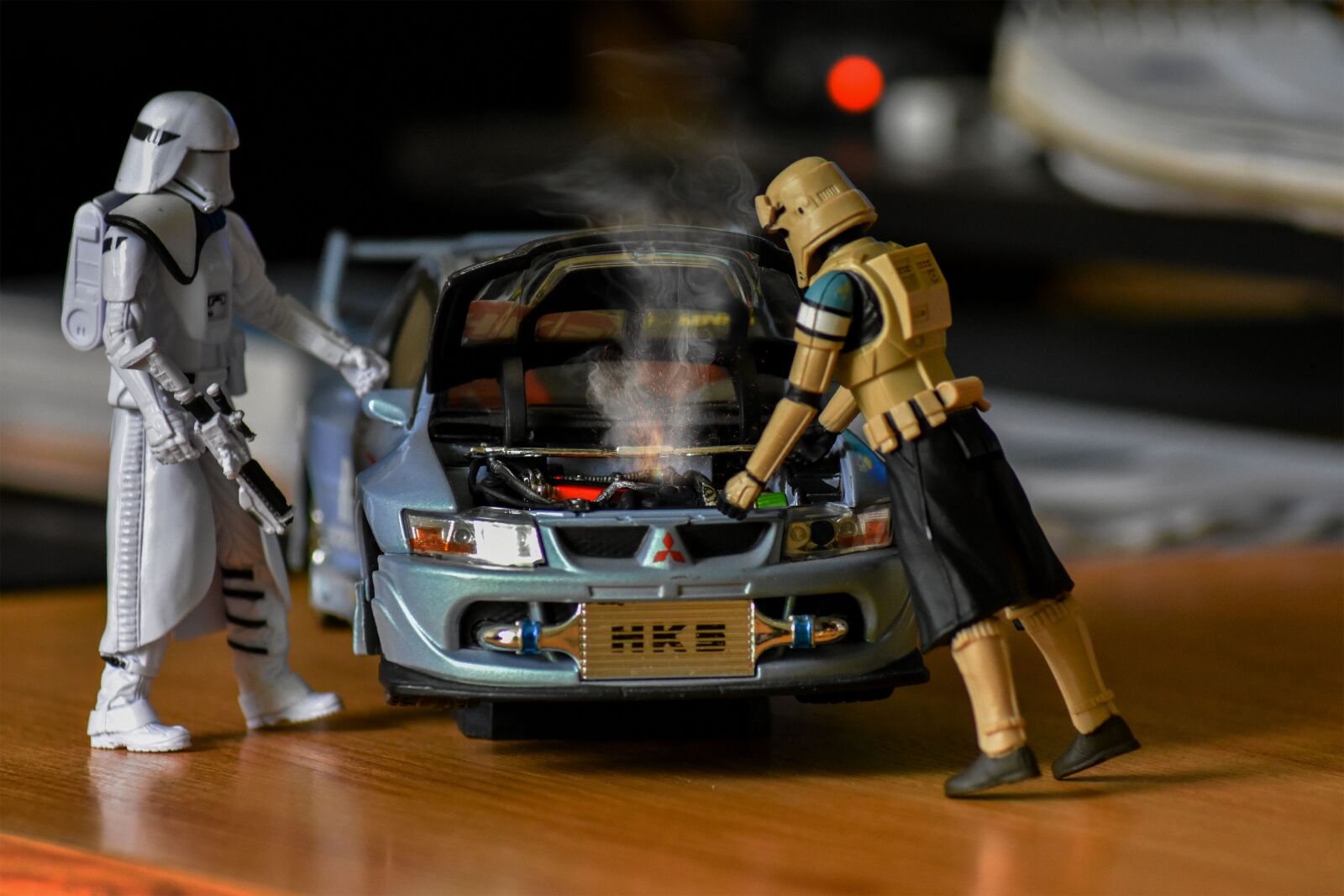 Nikon D3400 sample photo. Star wars, action figures photography