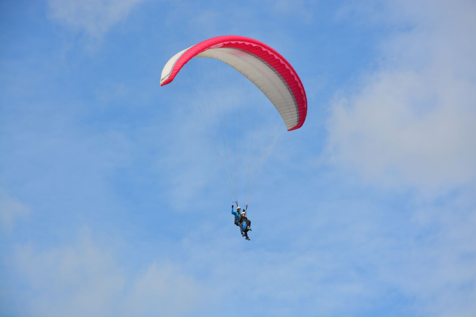 Nikon D5200 sample photo. Paragliding, paragliding bi-place, free photography