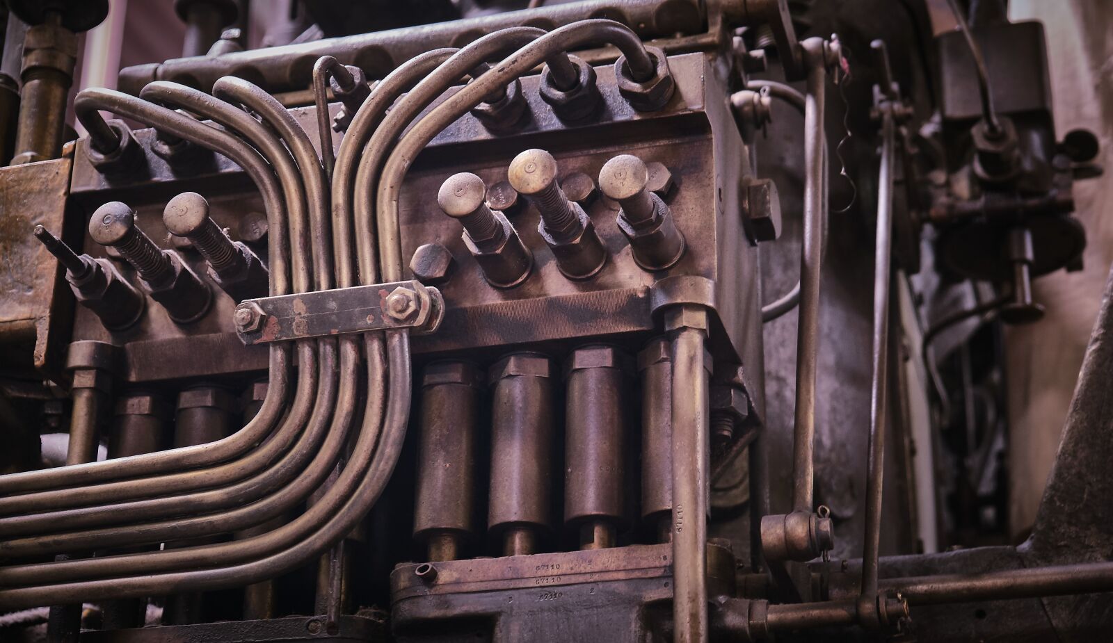 Fujifilm XF 18-55mm F2.8-4 R LM OIS sample photo. Marine engine, machine, valves photography