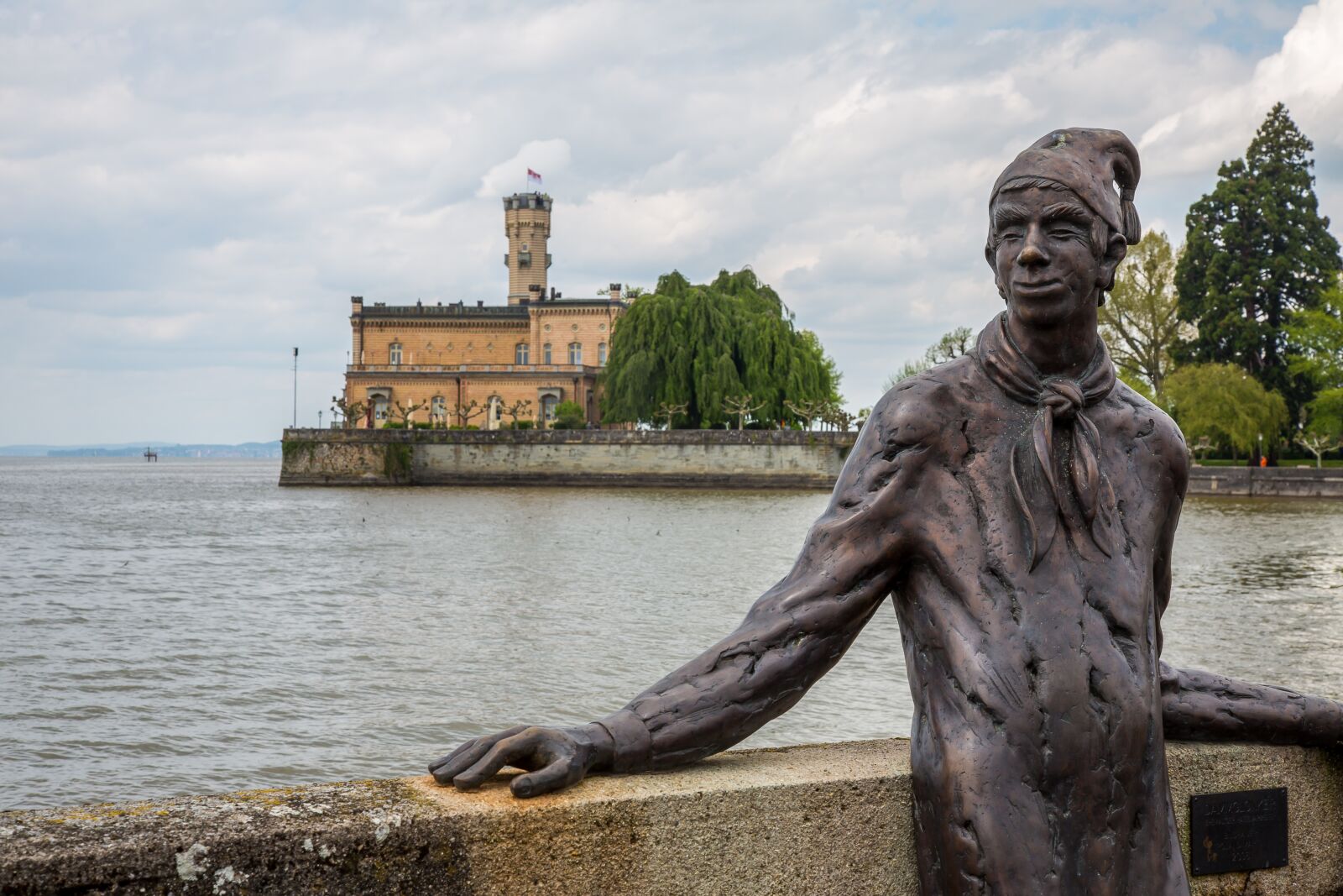 Canon EF 24-105mm F4L IS USM sample photo. Langenargen, lake constance, castle photography