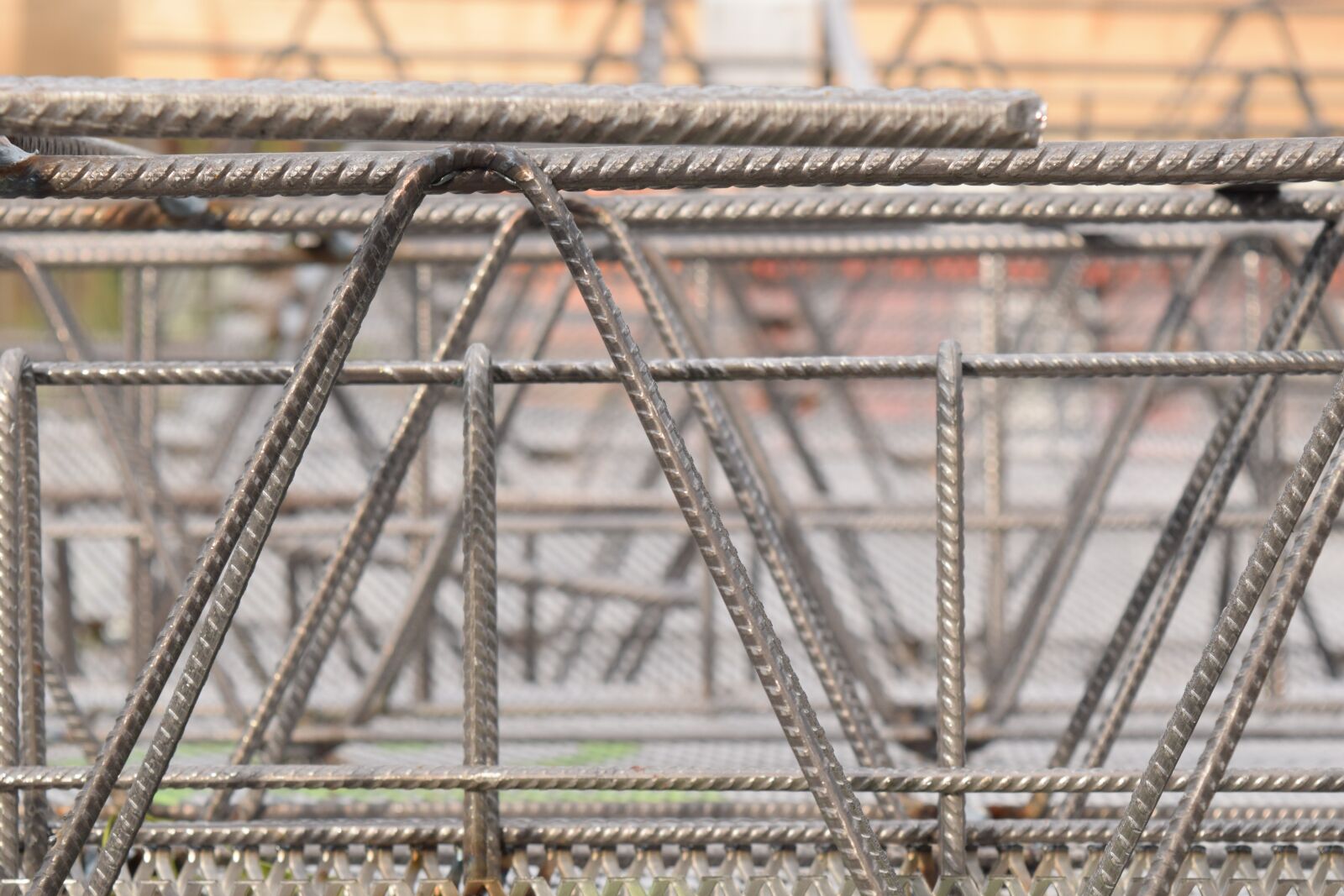 Nikon D3300 sample photo. Site, steel mesh, close photography
