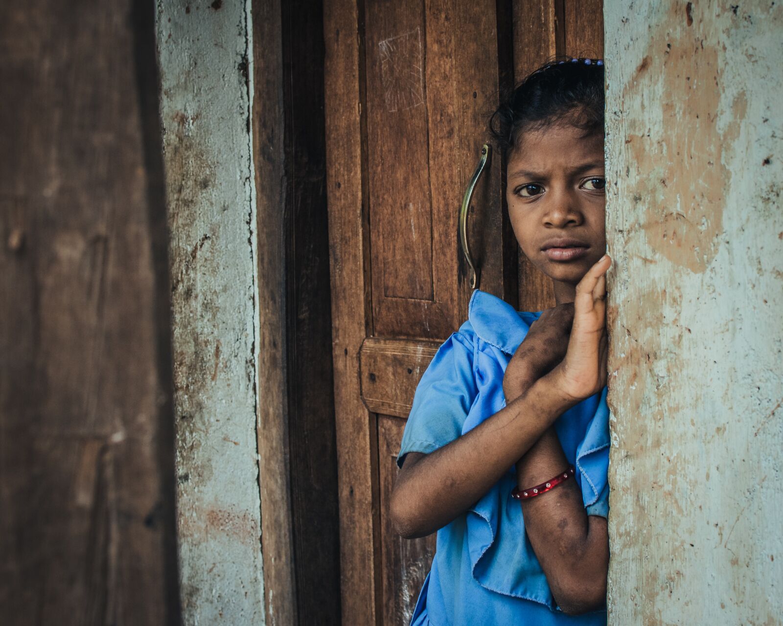 Nikon D5500 sample photo. Girl, india, kid photography